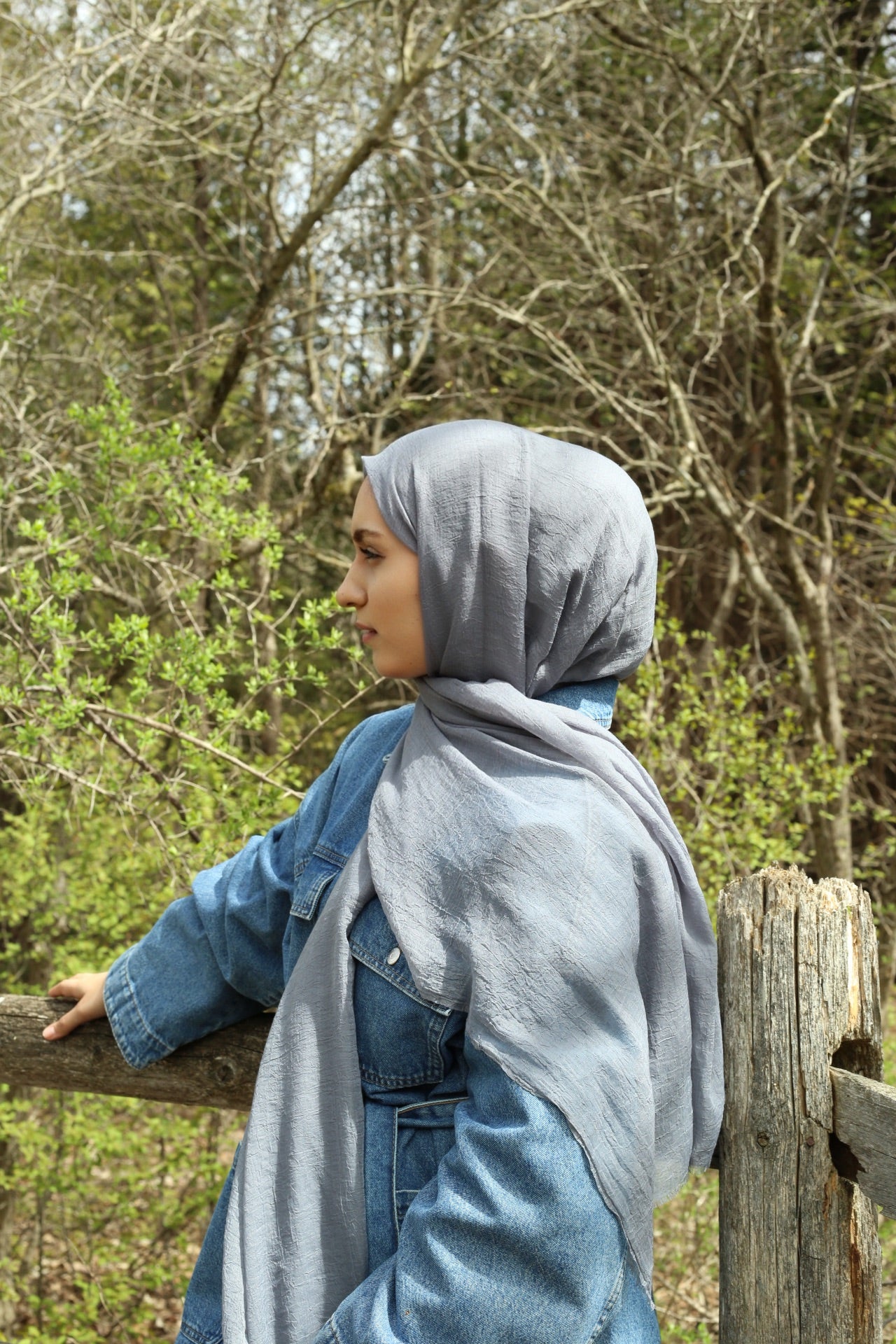 Relax Hijab - Medium Grey