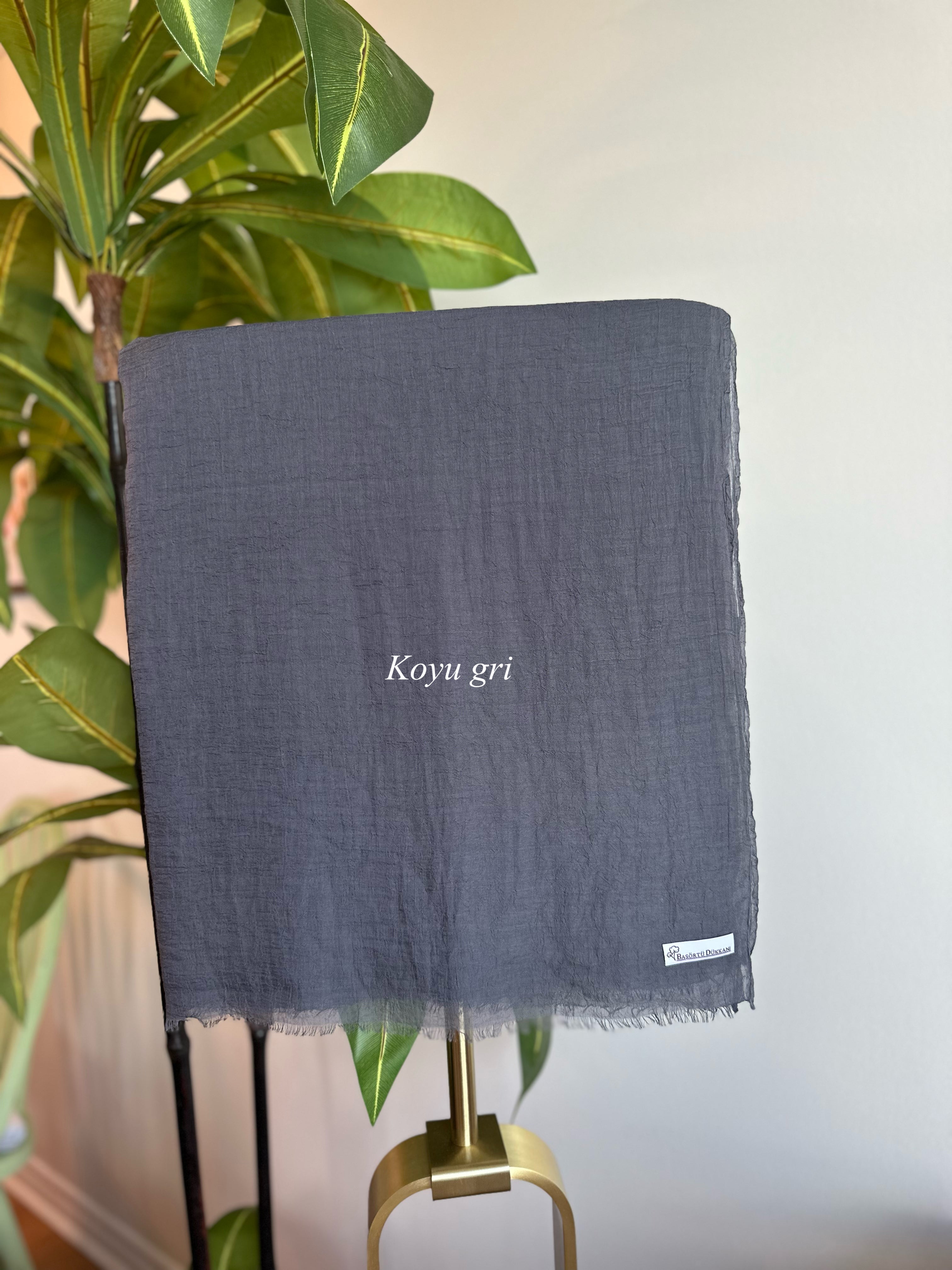 Relax Hijab - Dark Grey