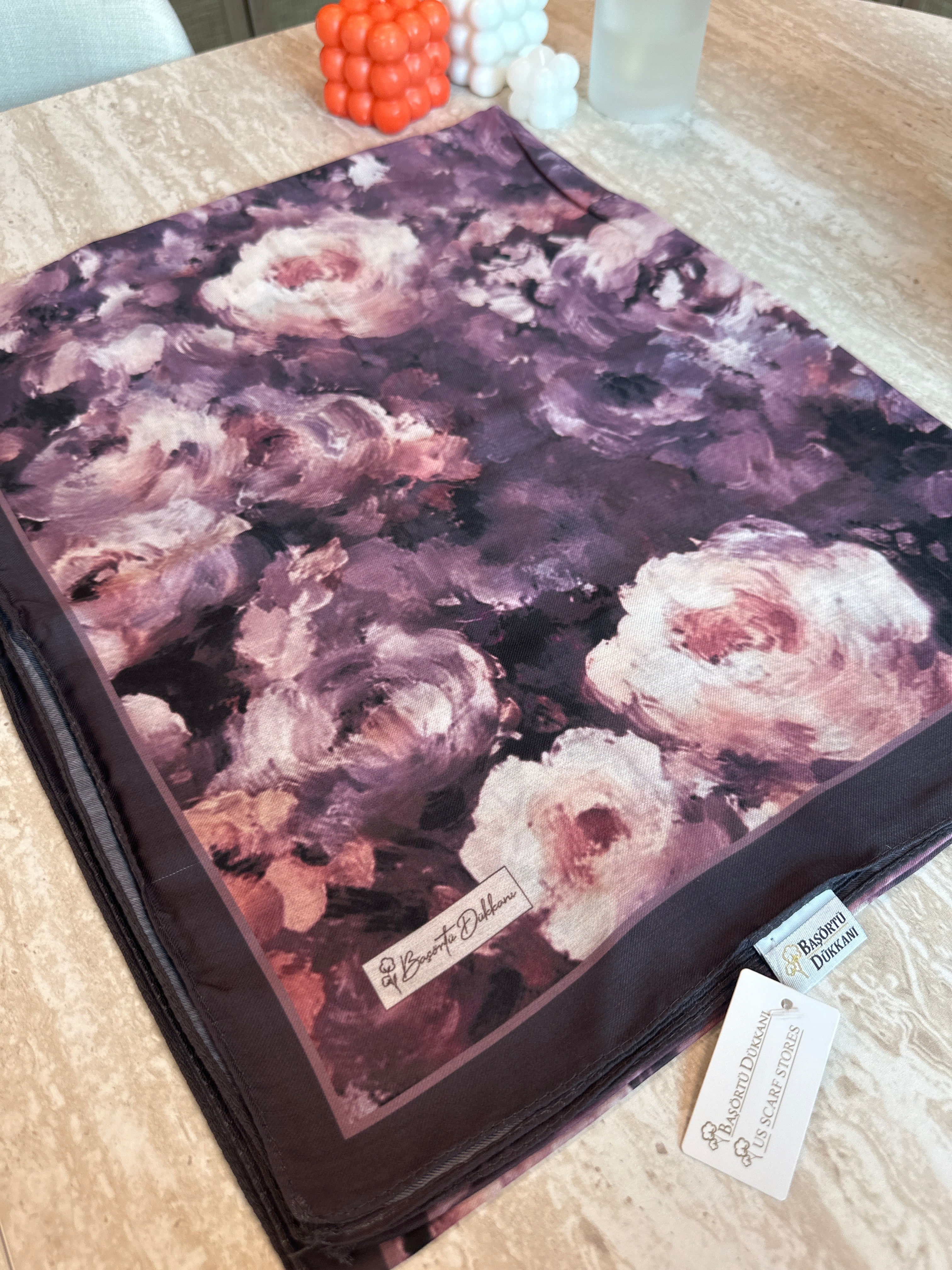 Rose Blend Hijab - Purple