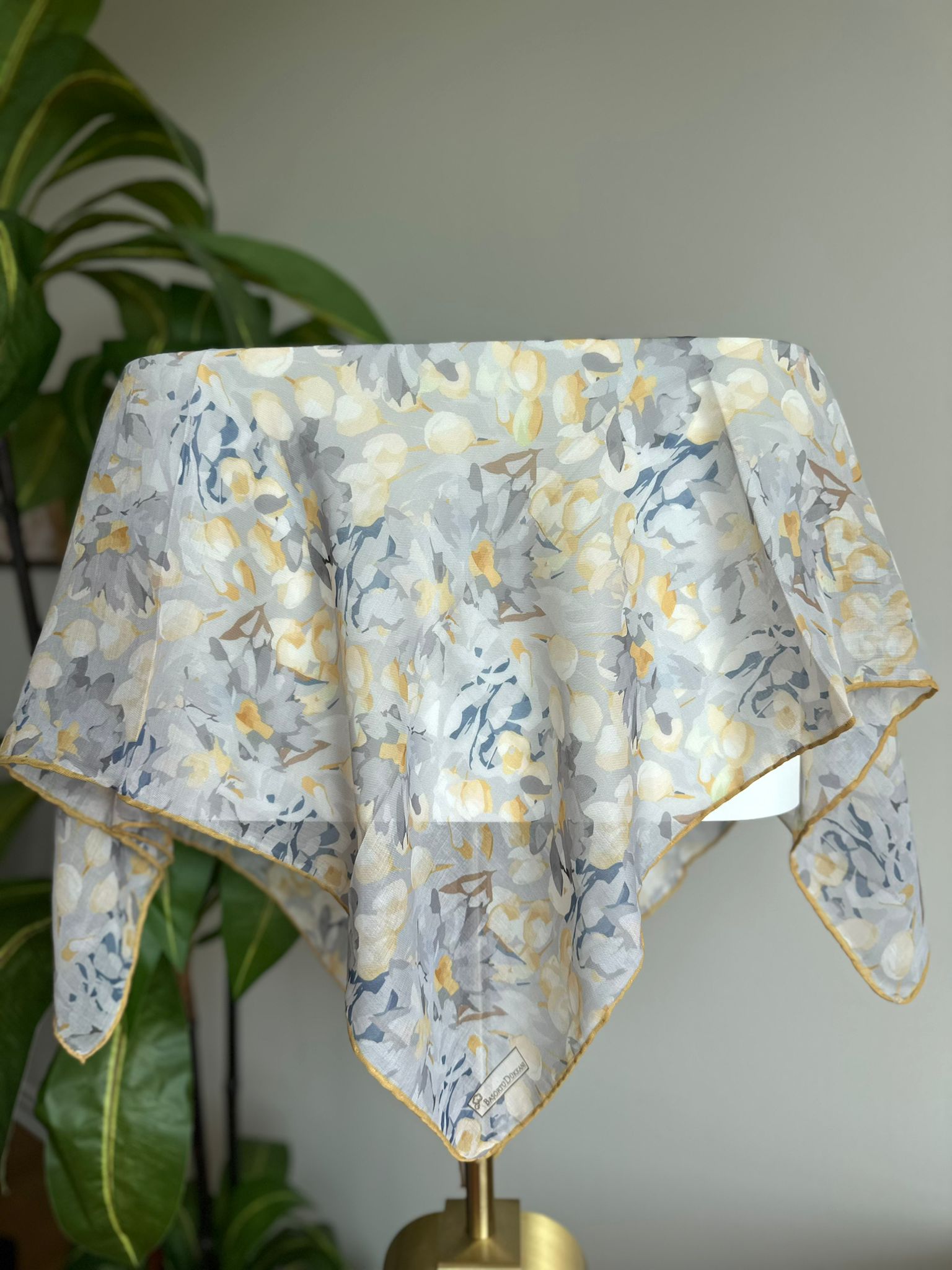 Garden Design Square Scarf - Sunlight