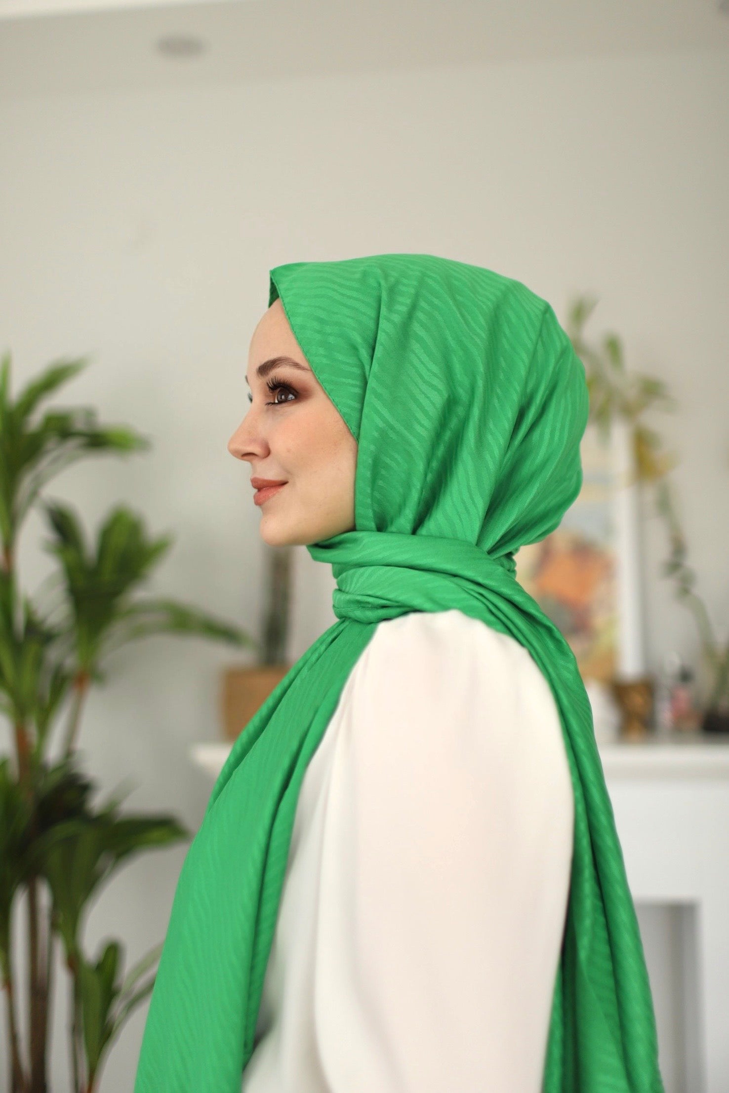 Jacquard Hijab - Benetton