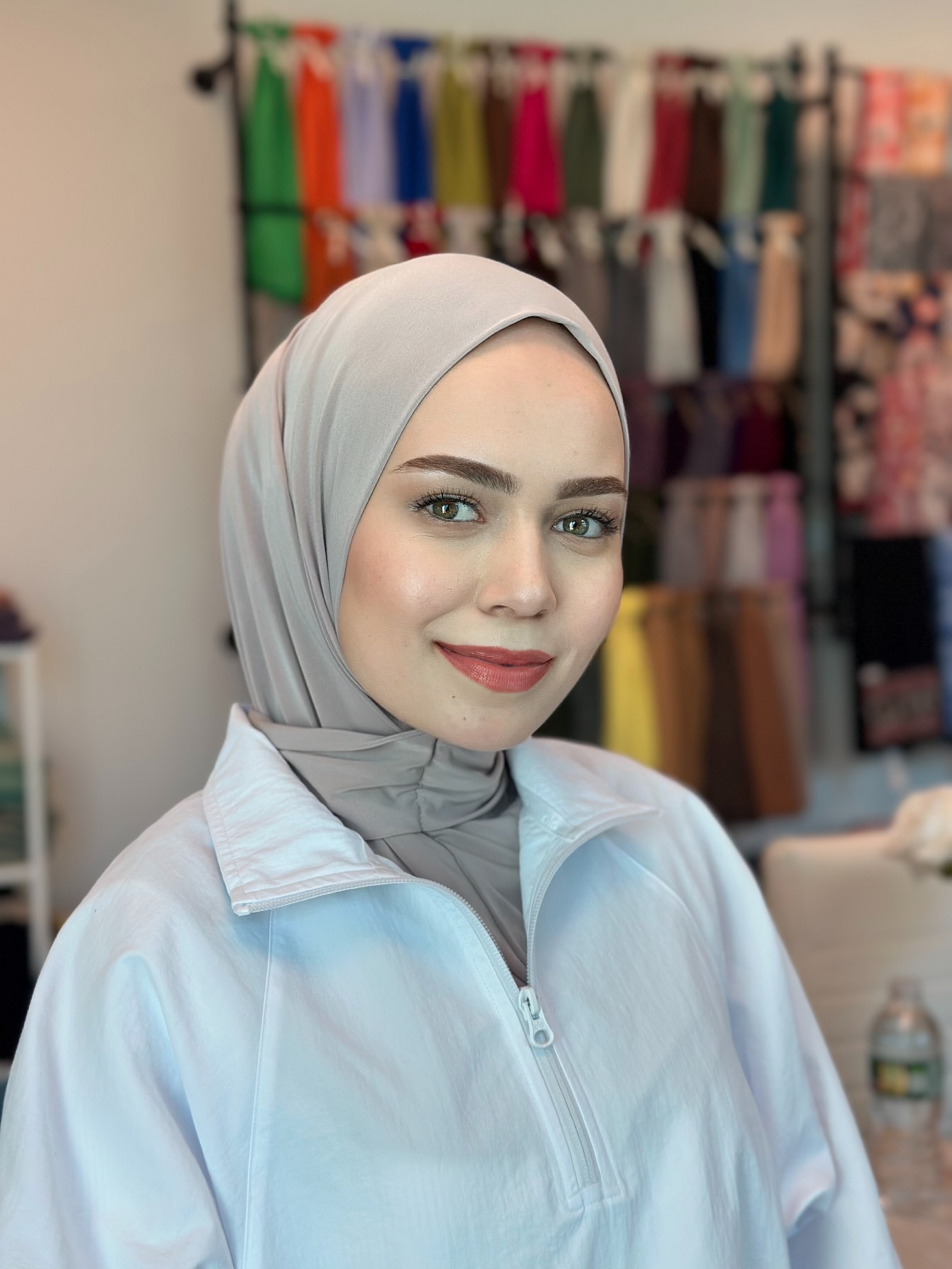 Athletic Hijab - Cloud Beige