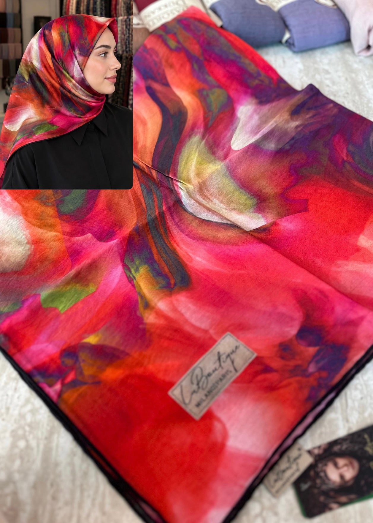 La Boutique Square Scarf - 56