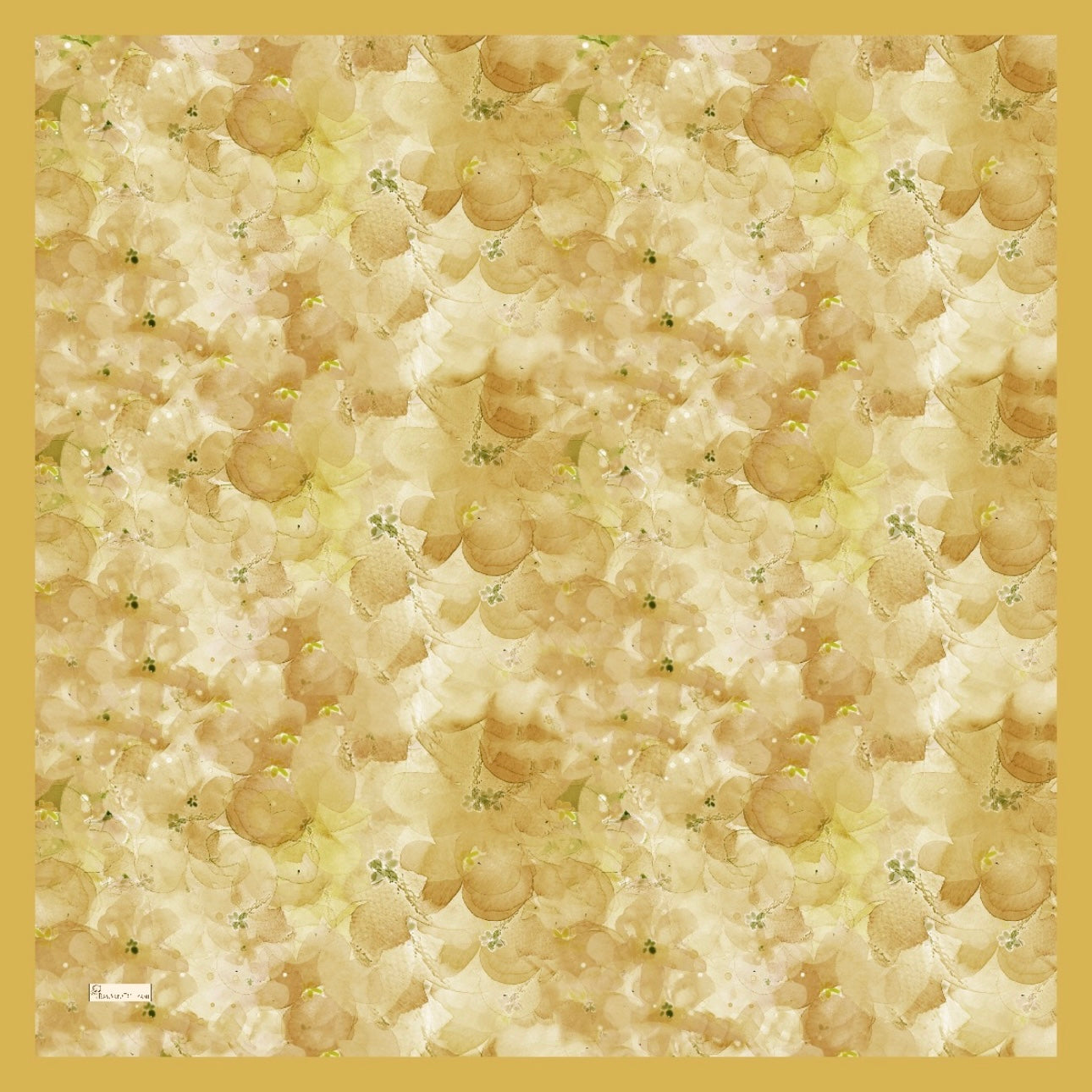 Delora Square Scarf - Lime