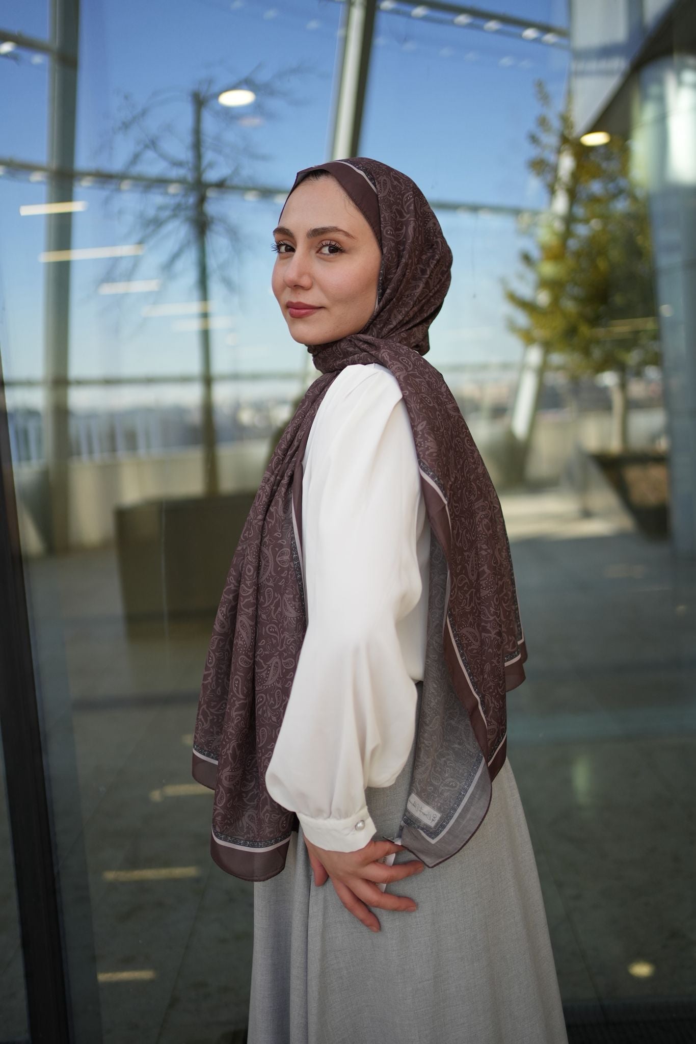 Scheherazade Hijab - Cocoa