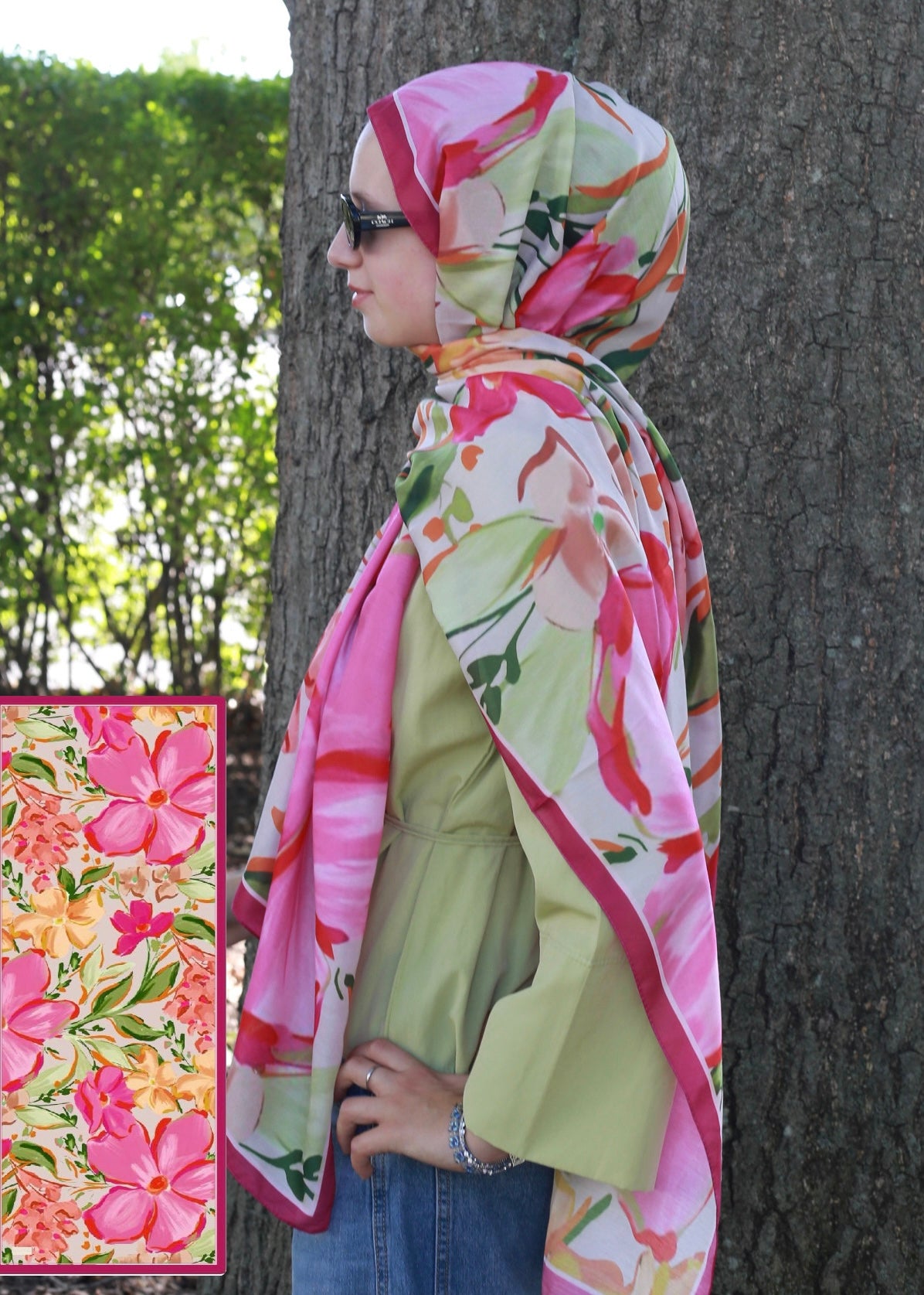 Lily Hijab - Fuchsia