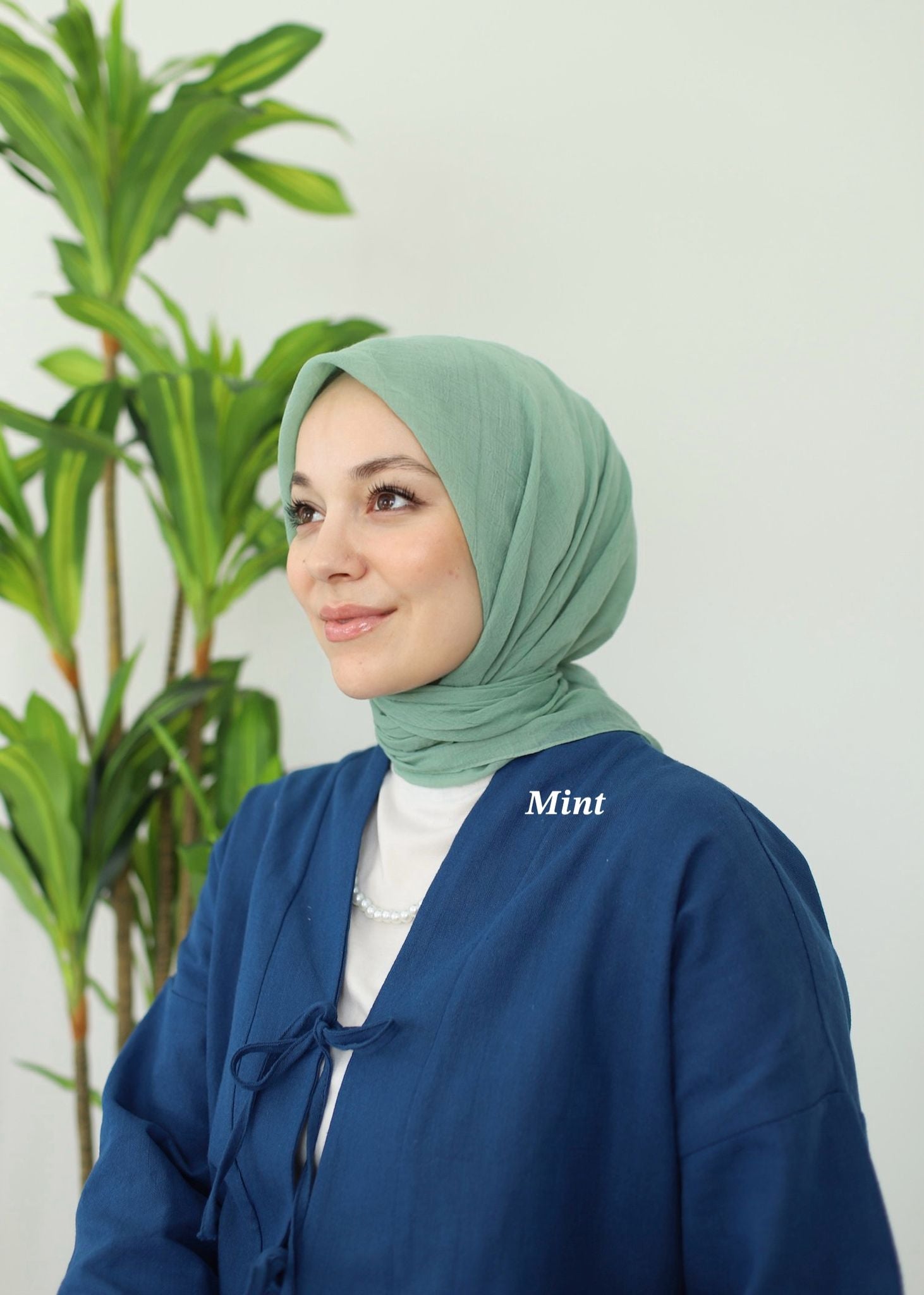 Relax Square Scarf - Mint