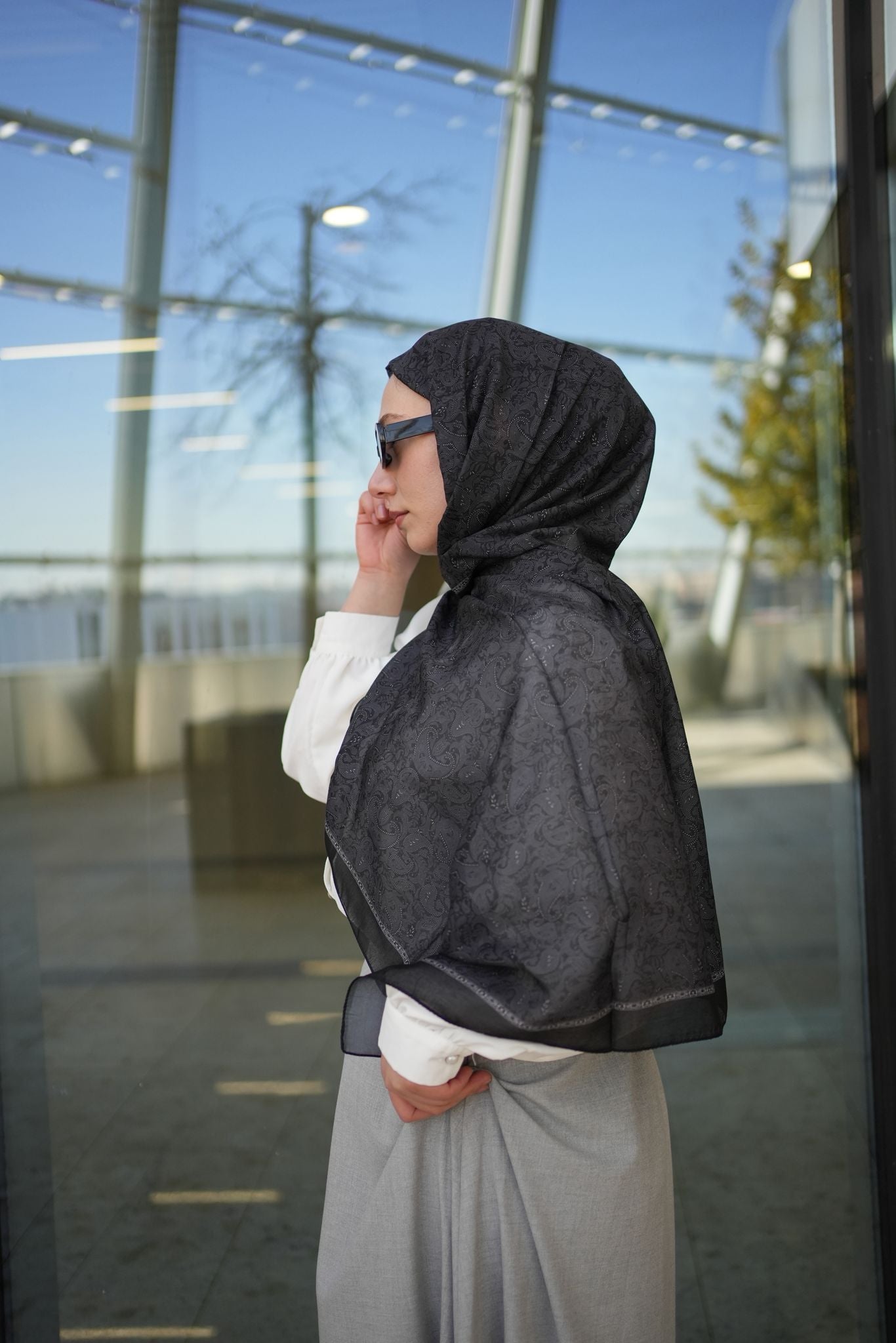 Scheherazade Hijab - Black