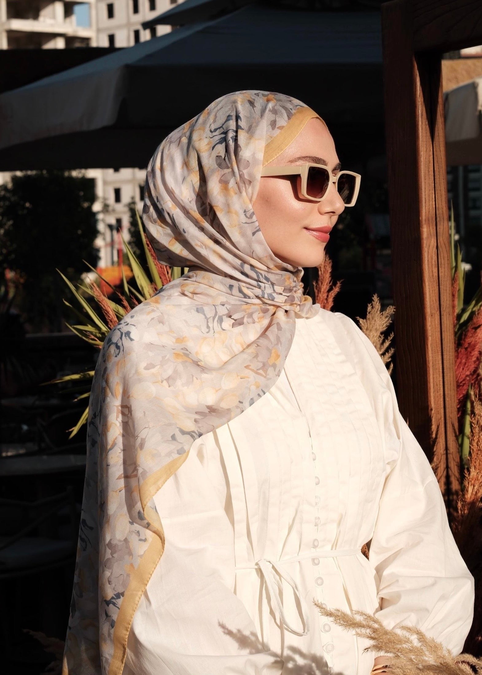 Garden Design Hijab - Sunlight
