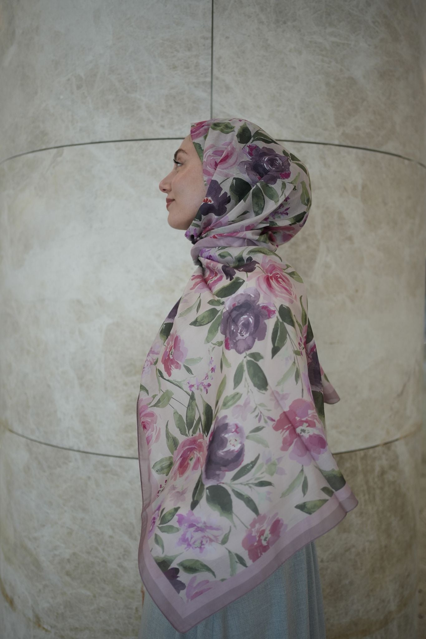 Florya Hijab - Powder