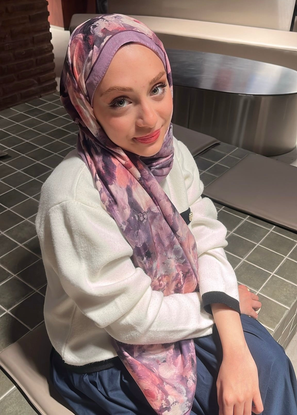 Rose Blend Hijab - Lavender
