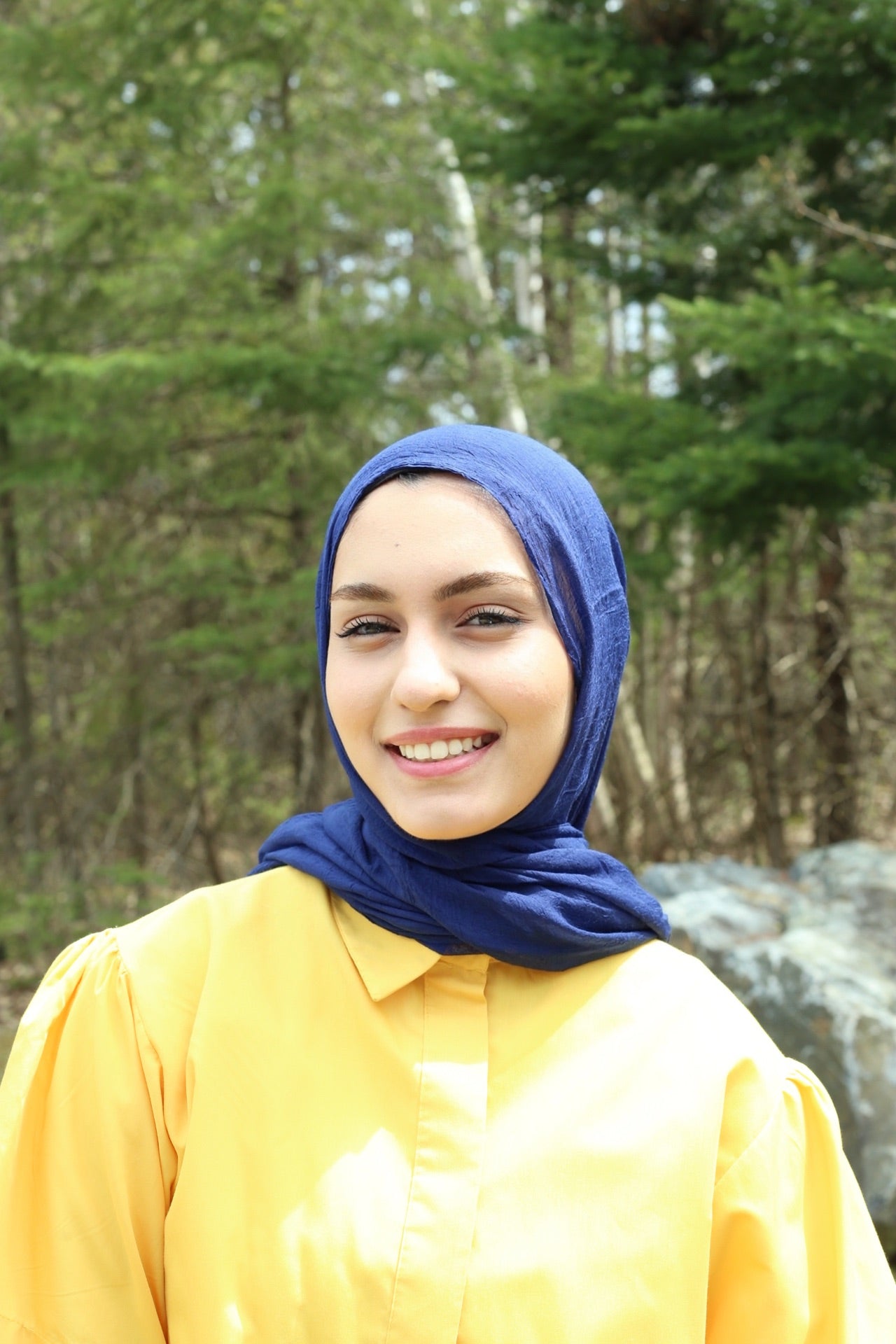 Relax Hijab - Light Navy