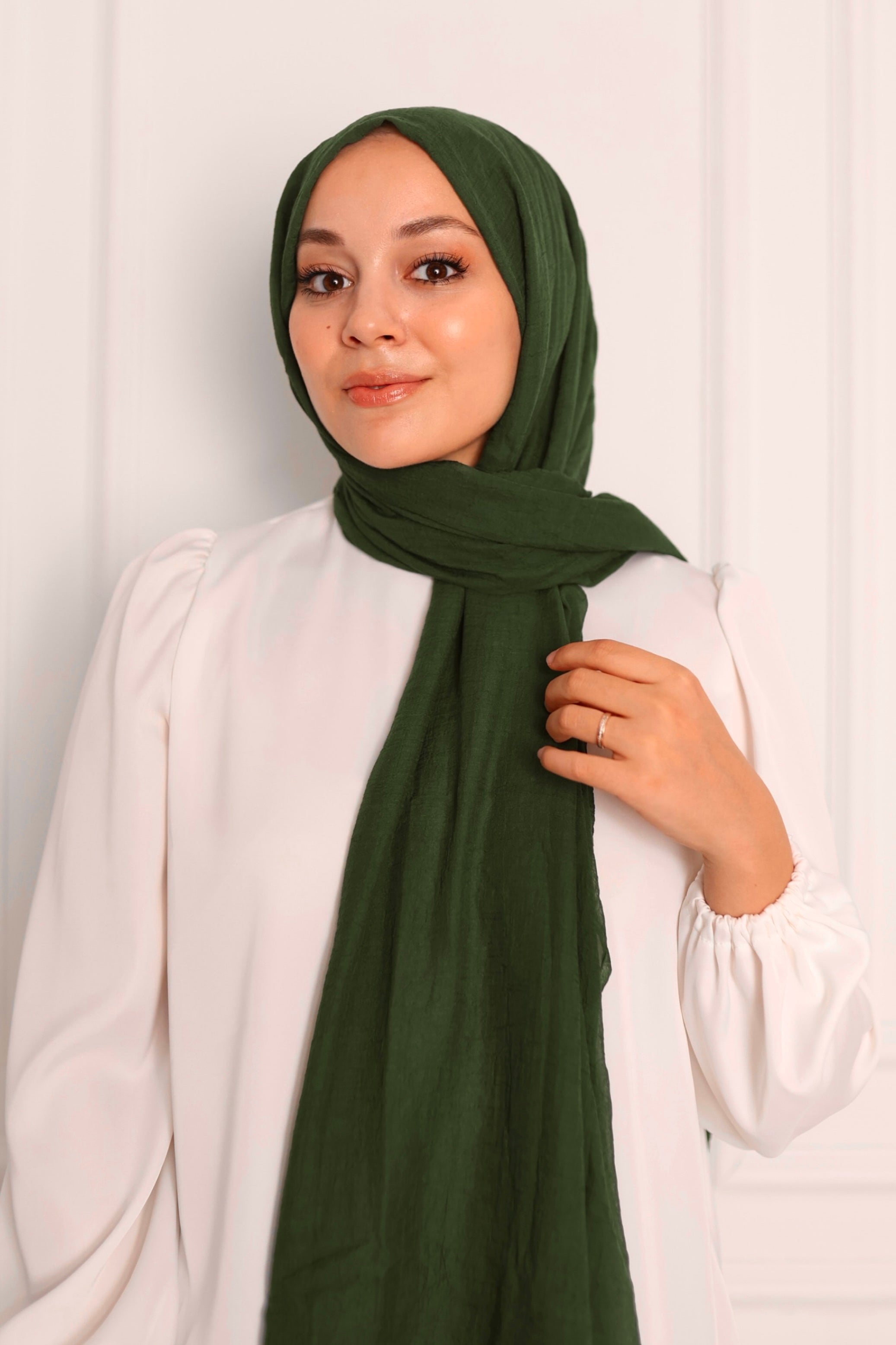 Relax Hijab - Forest Green