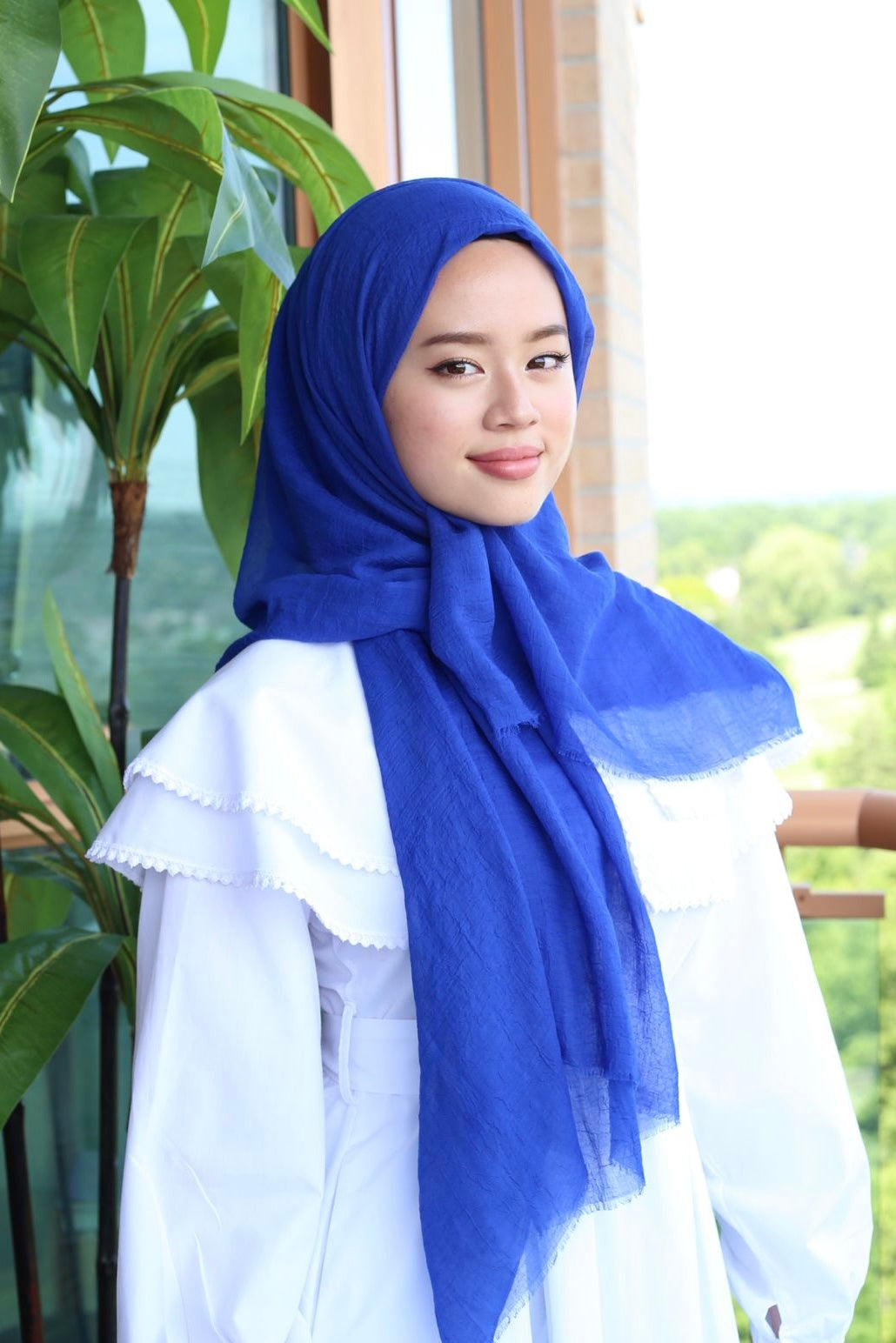 Relax Hijab - Cobalt Blue
