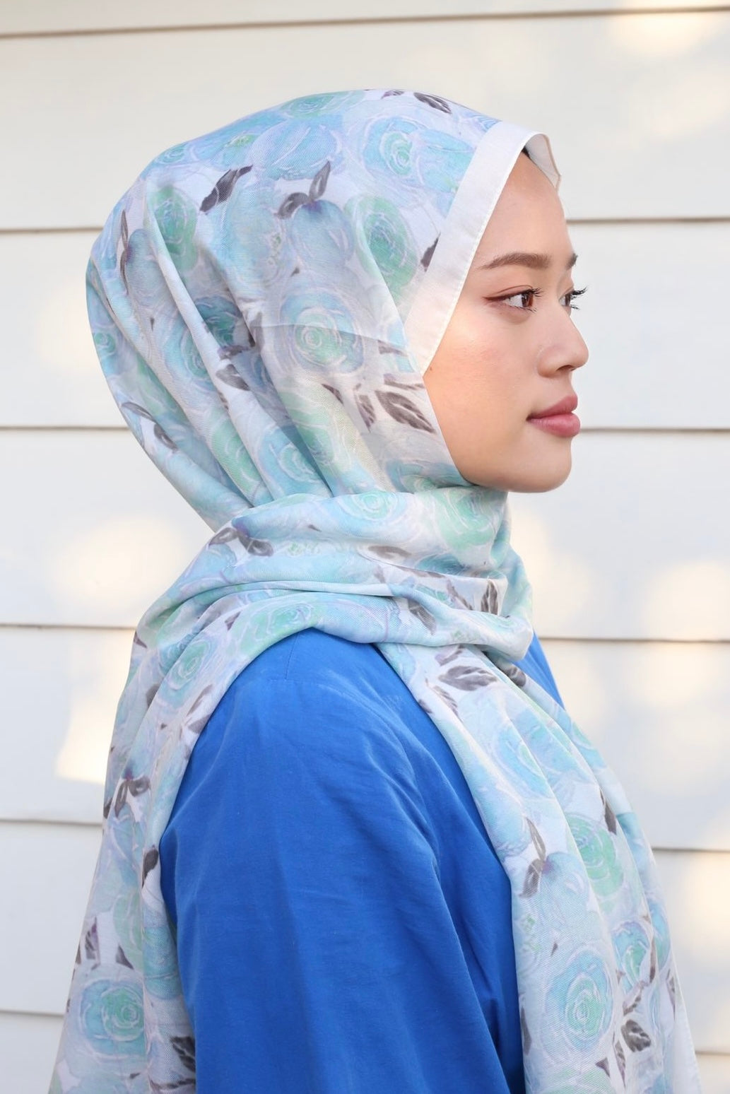 Rose Hijab - Turquoise