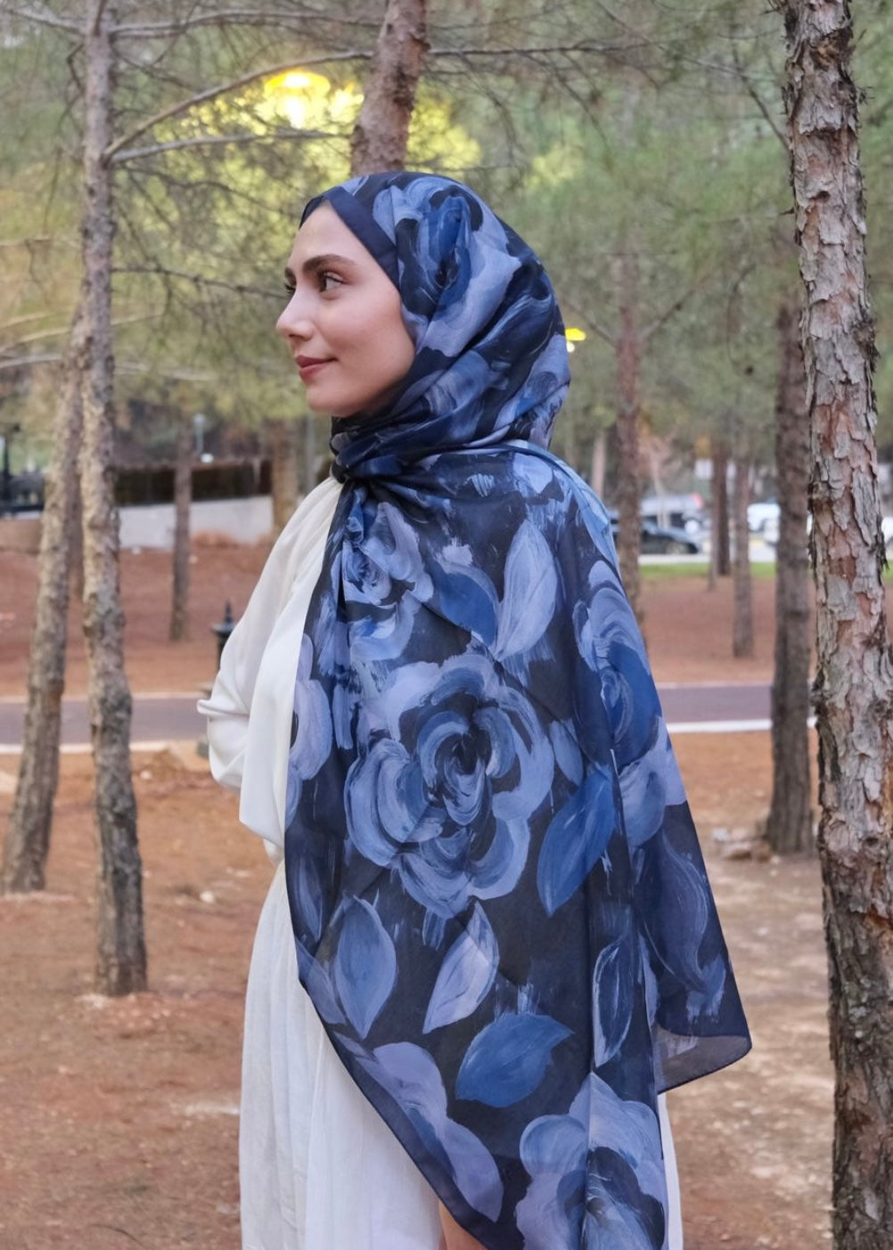 Rosara Hijab - Navy