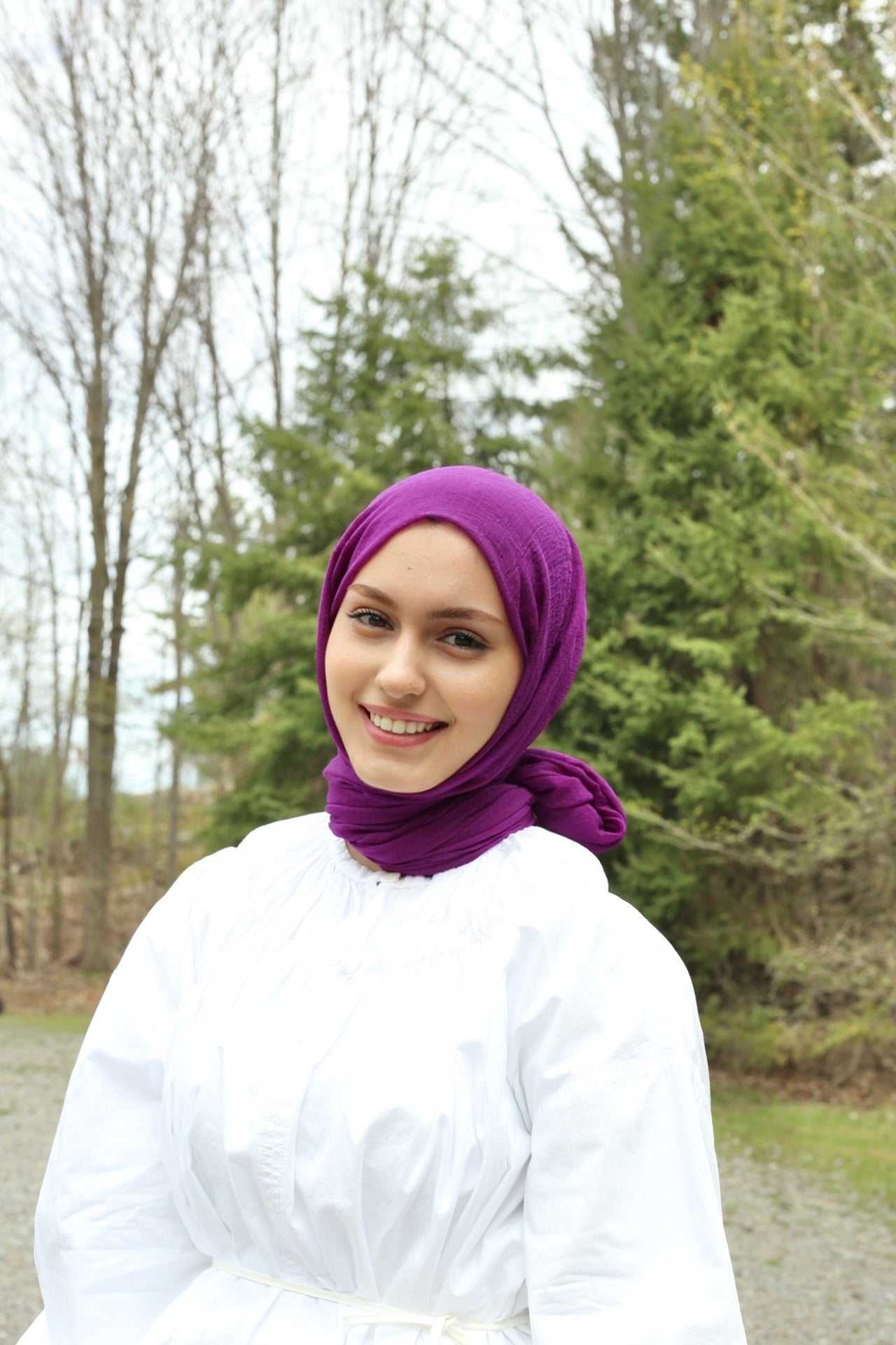 Relax Hijab - Eggplant