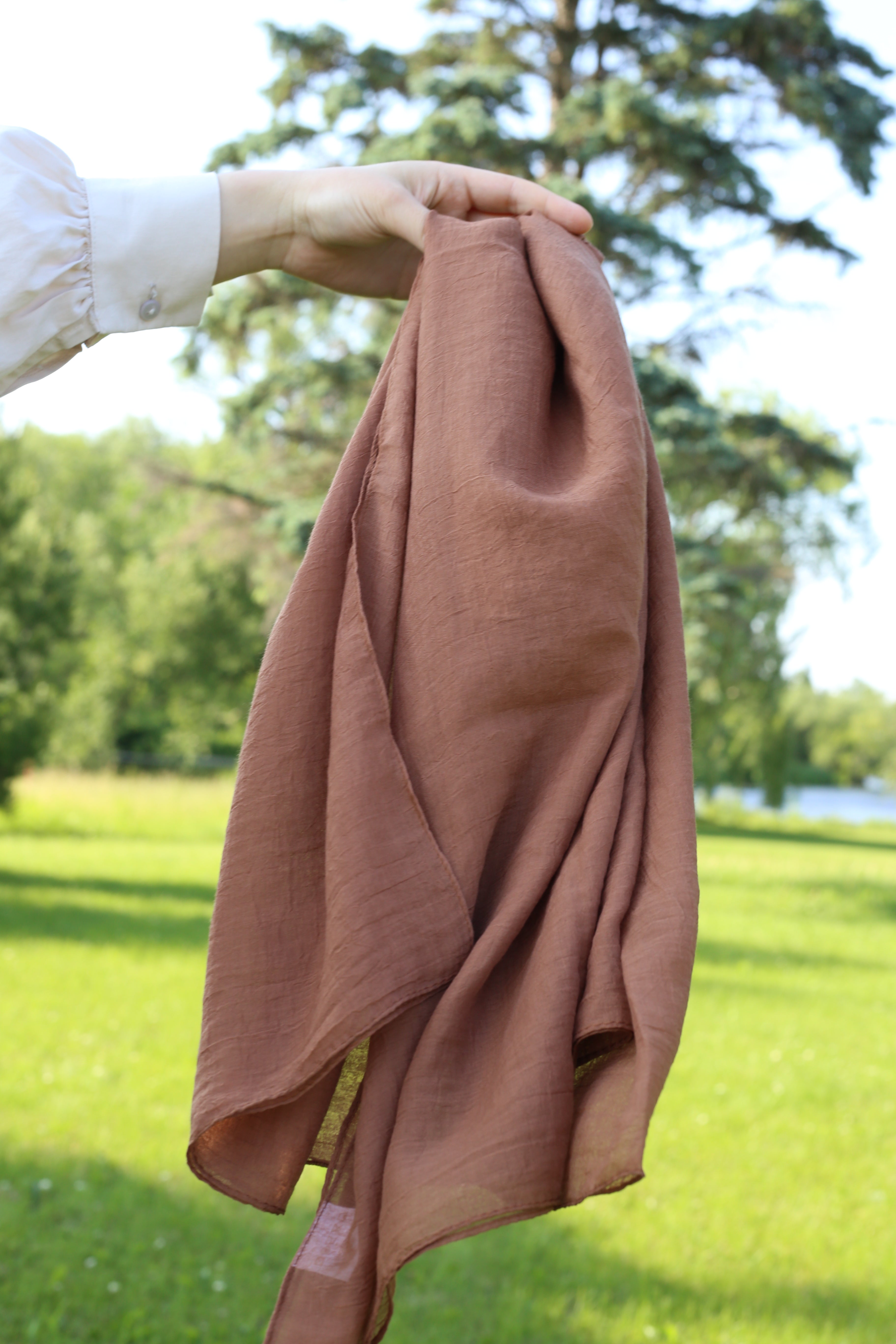 Relax Square Scarf - Mocha