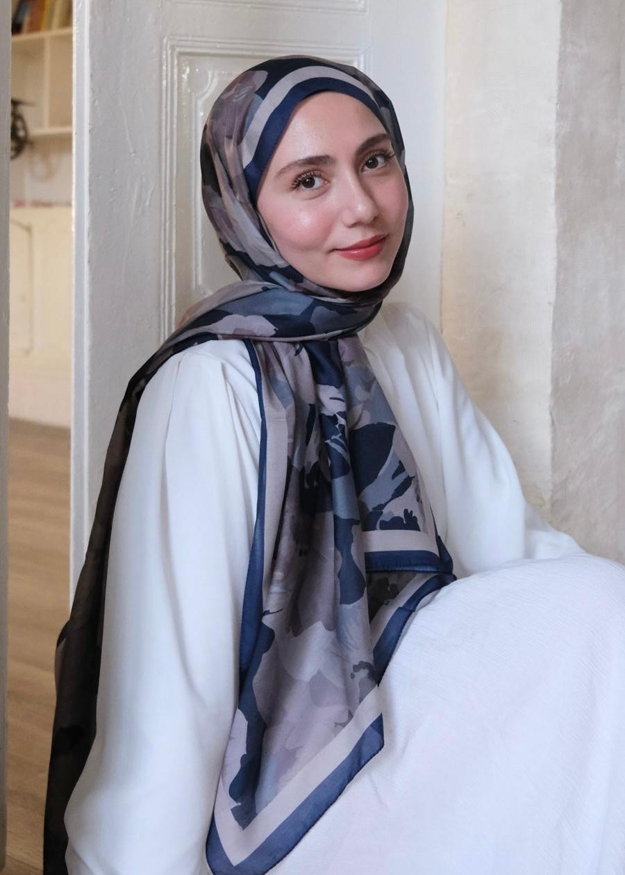 Maribel Hijab - Navy Blue