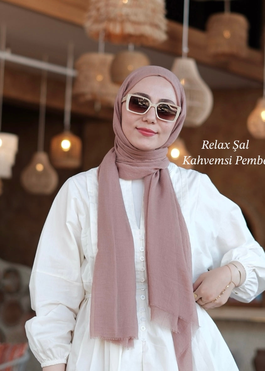 Relax Hijab - Dusky Rose