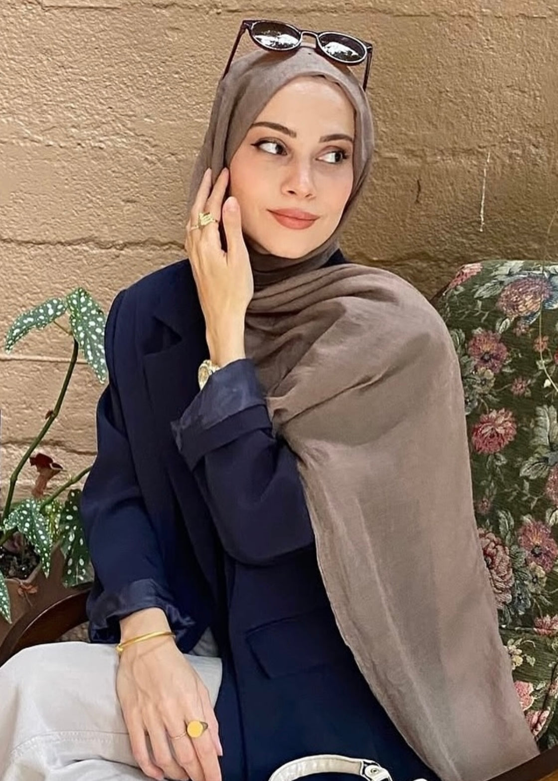 Relax Hijab - Dark Taupe