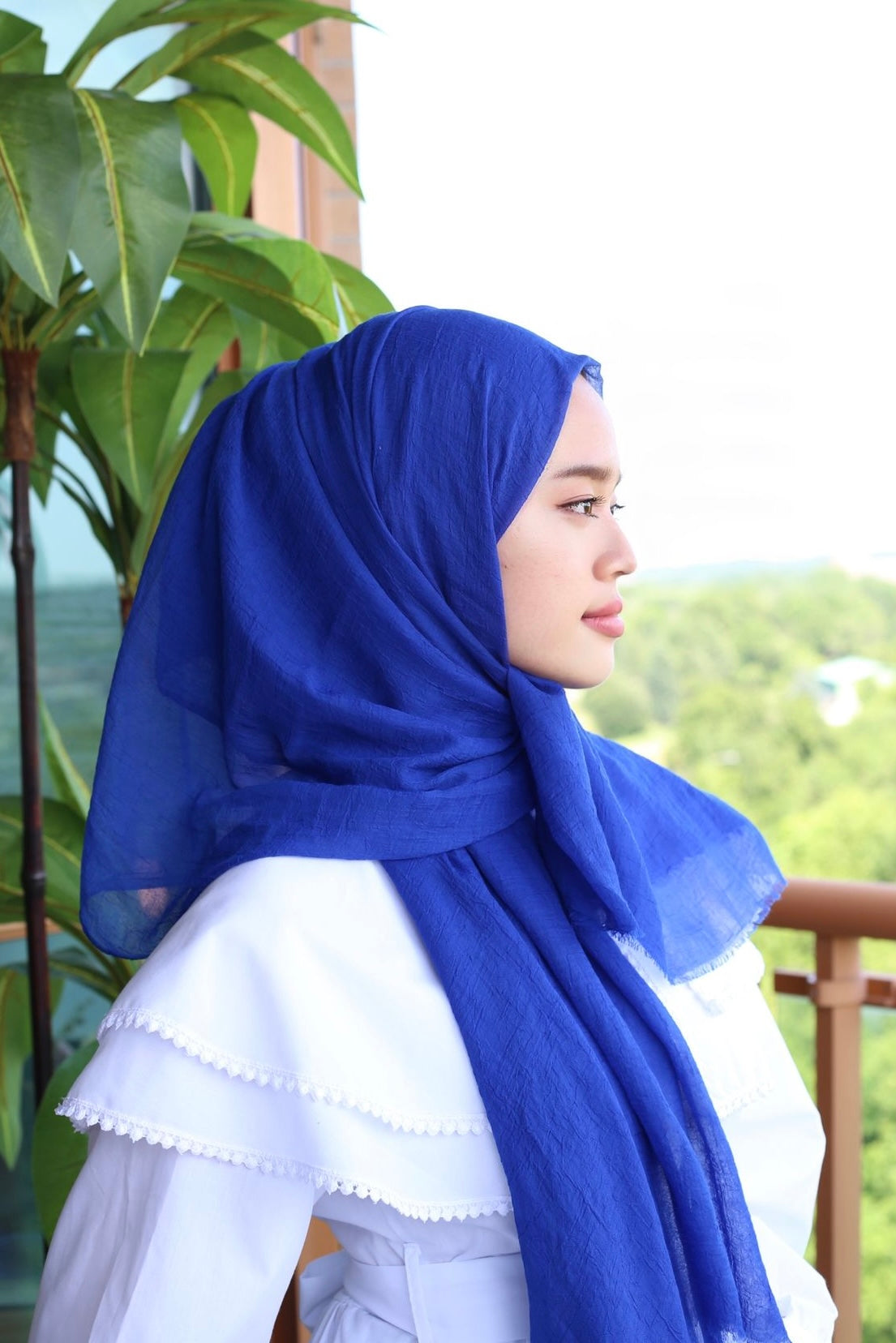 Relax Hijab - Cobalt Blue