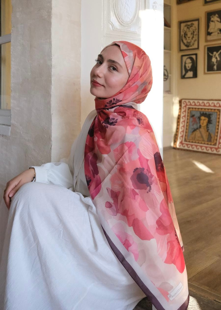Maribel Hijab - Romantic Pink