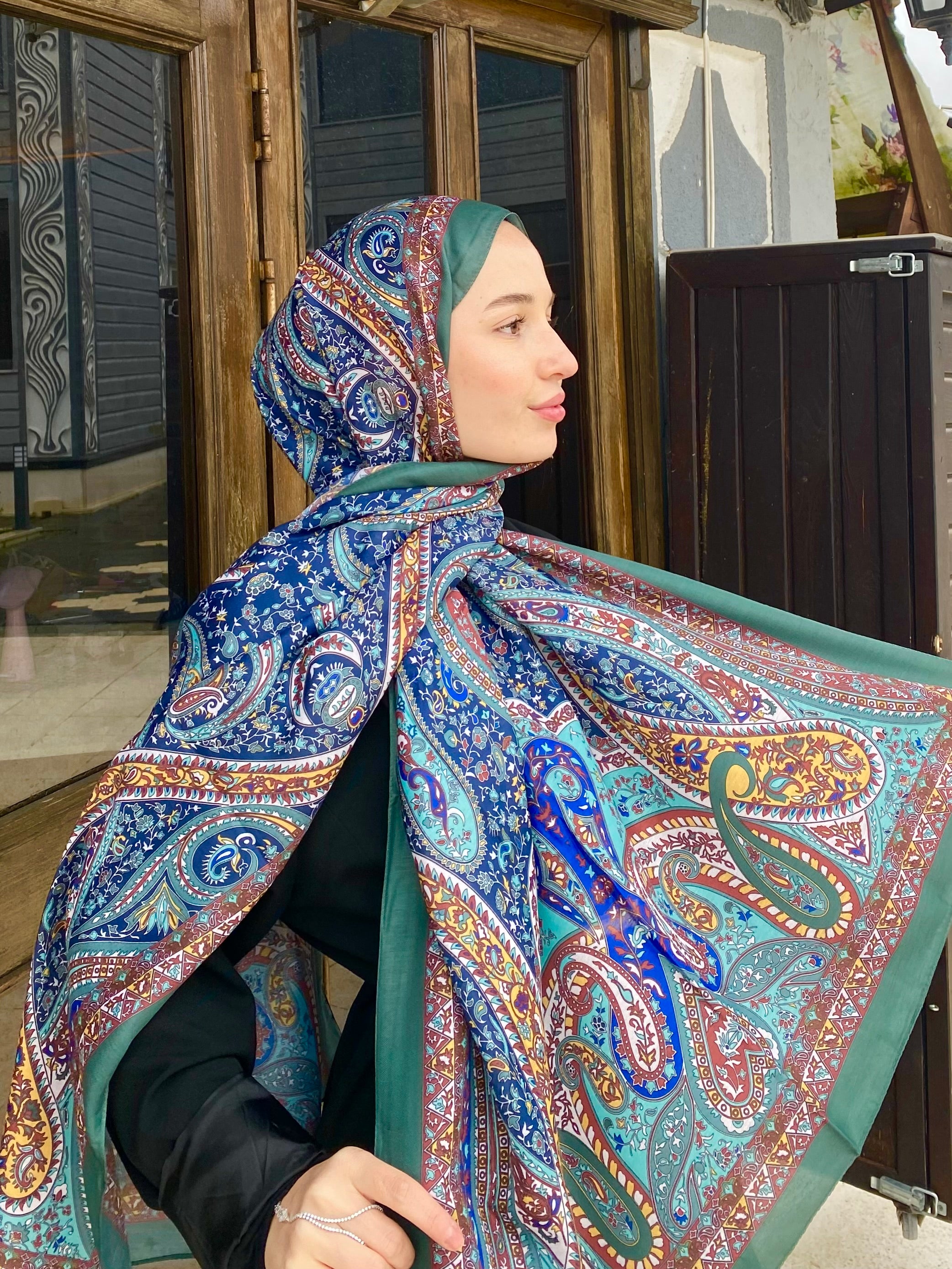 Firuze 2 Hijab - Emerald