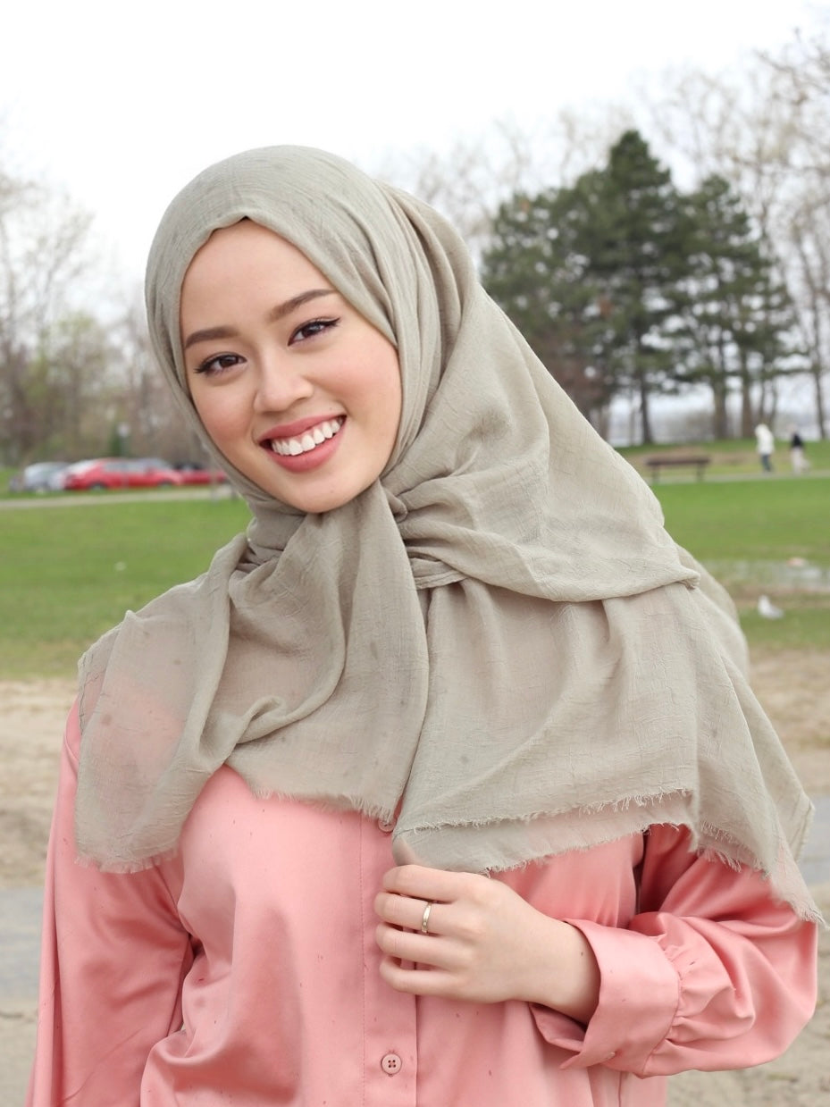 Relax Hijab - Sage Stone