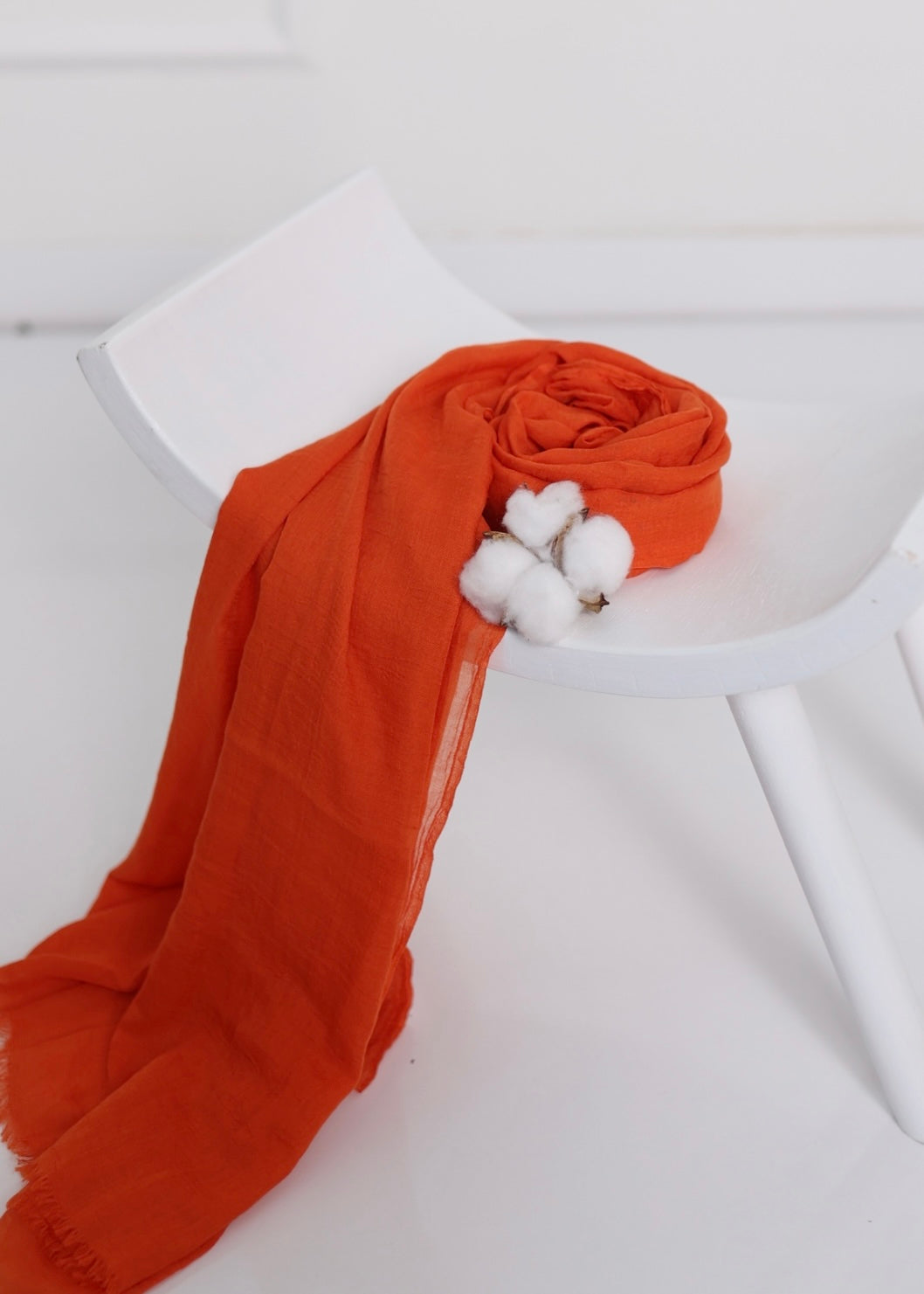 Relax Hijab - Vibrant Orange