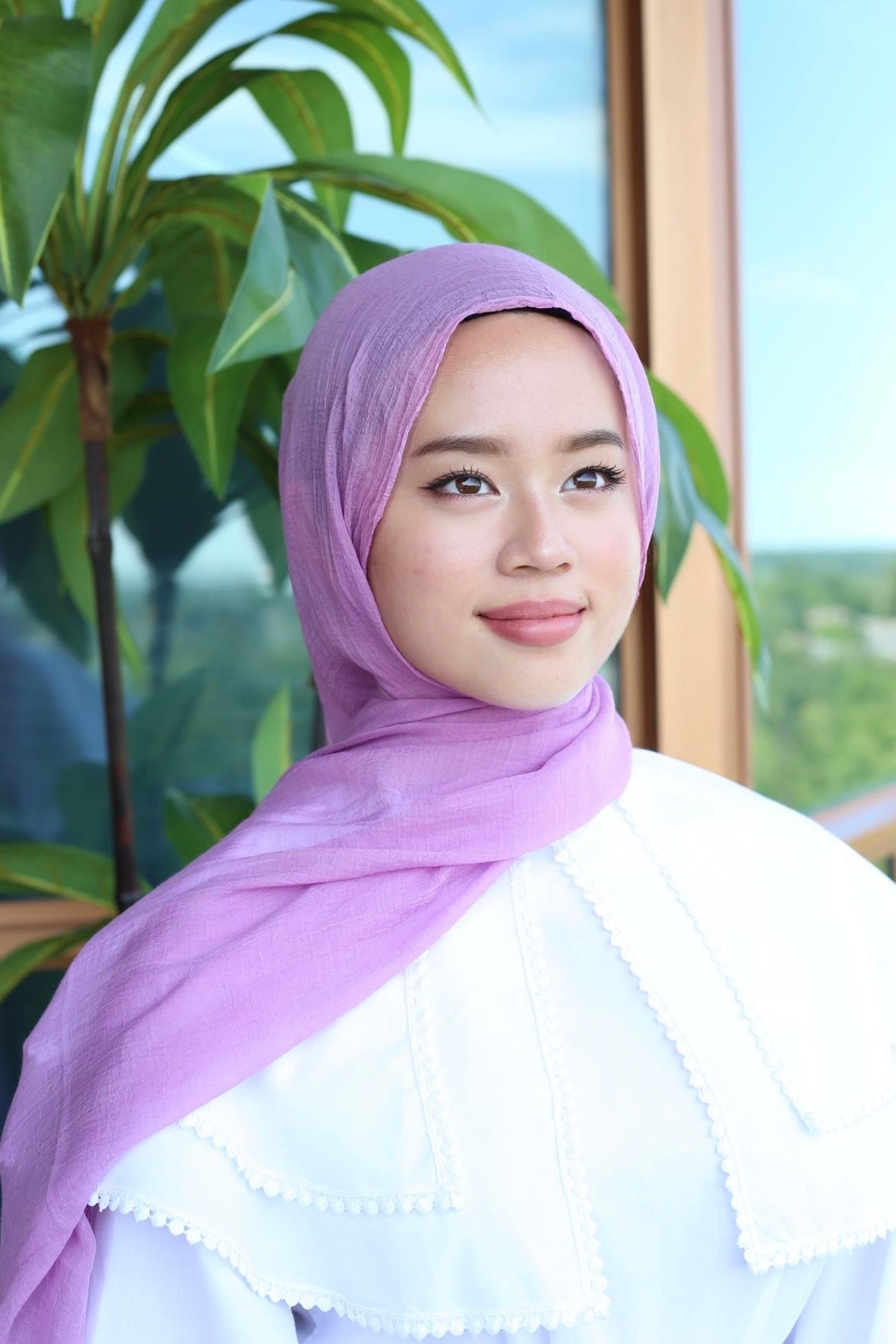 Relax Hijab - Pink Orchid