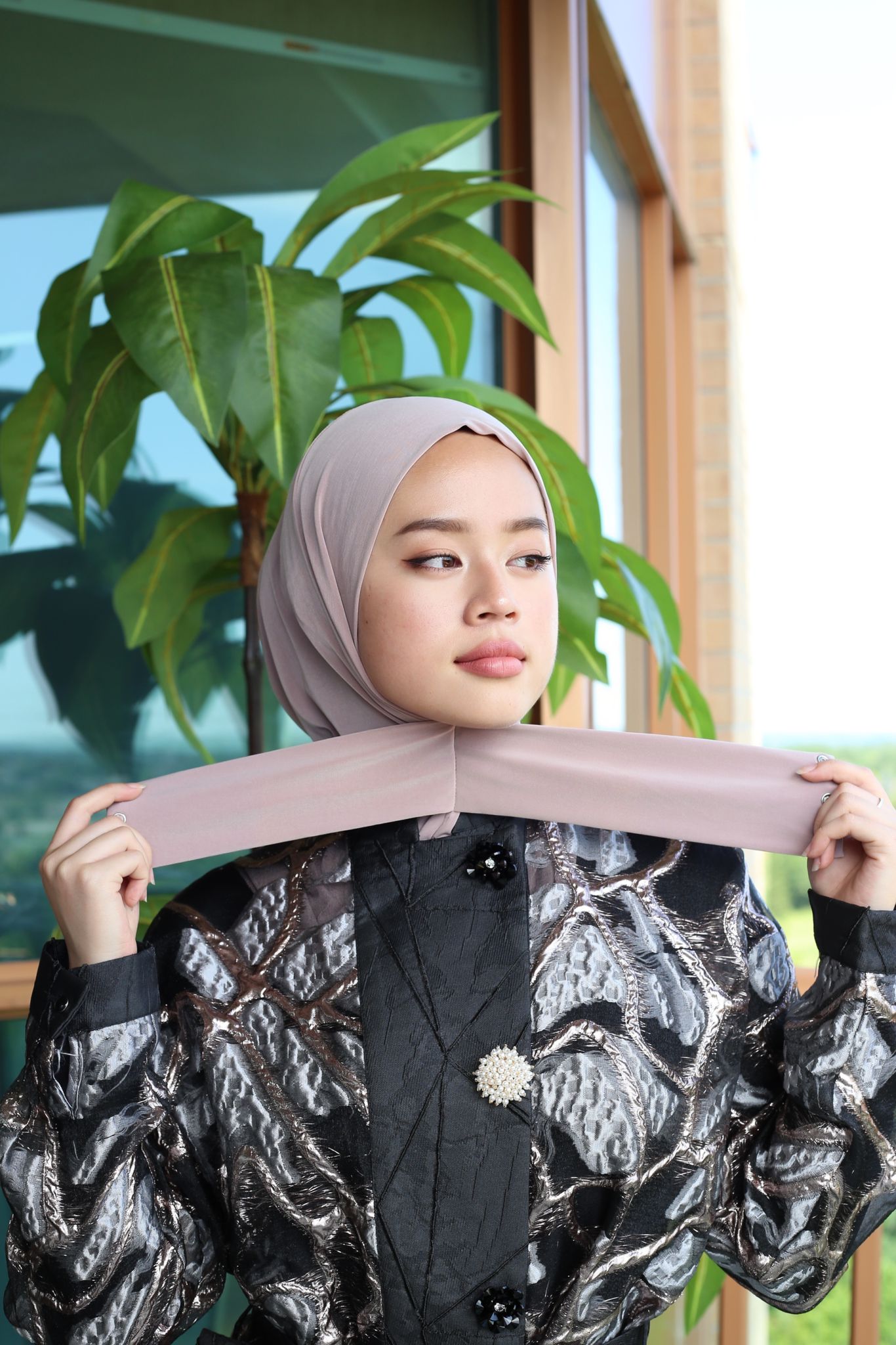 Athletic Hijab - Chickpea Pink