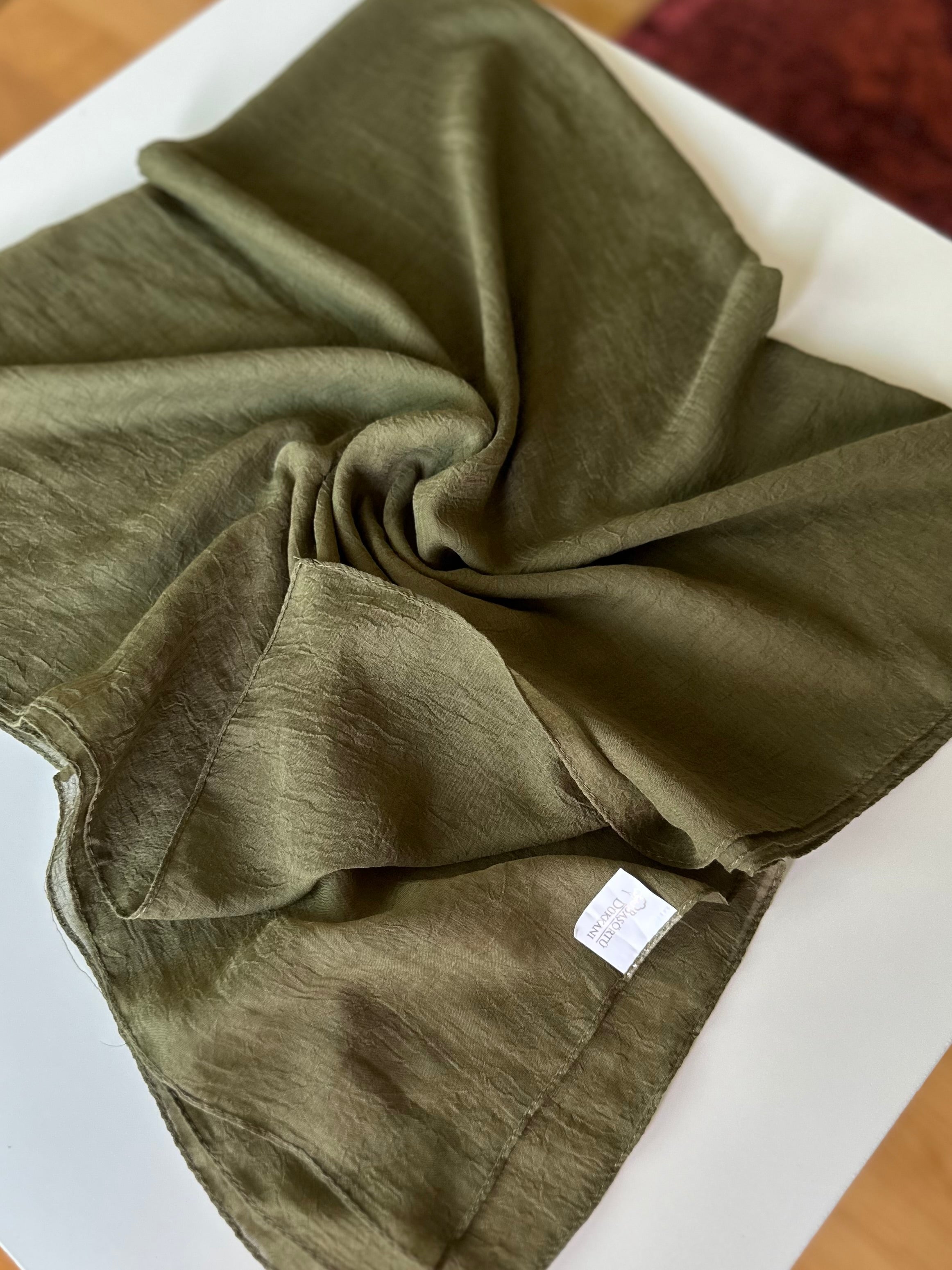 Relax Square Scarf - Light Khaki