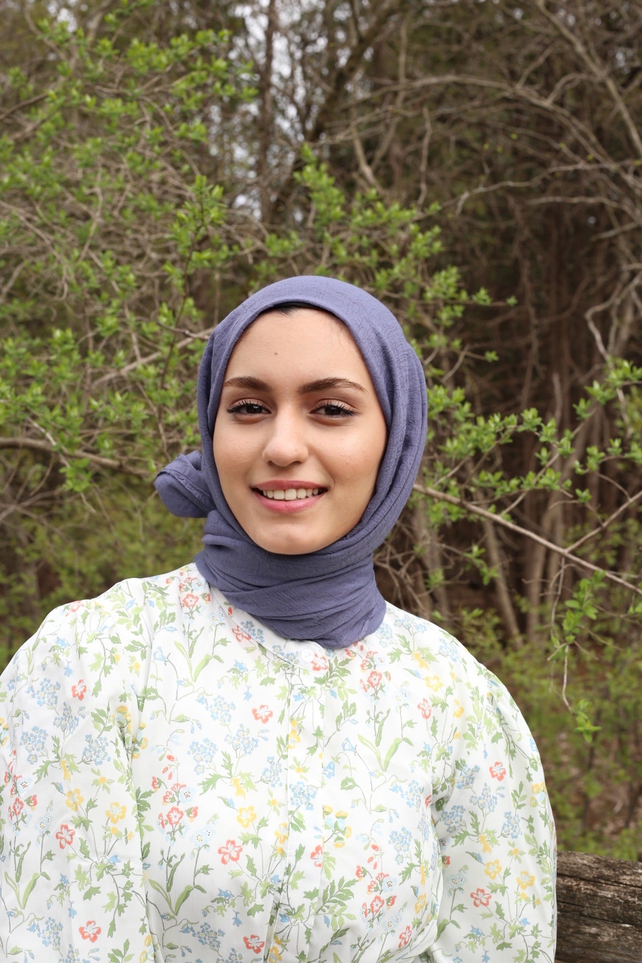 Relax Hijab - Blue Grey