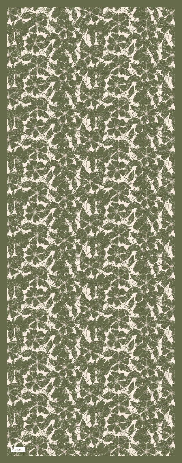 Floria Touch Hijab - Deep Khaki