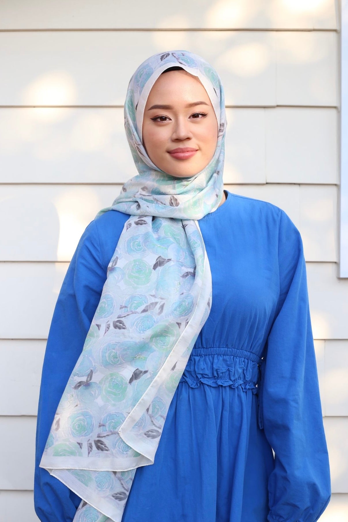 Rose Hijab - Turquoise