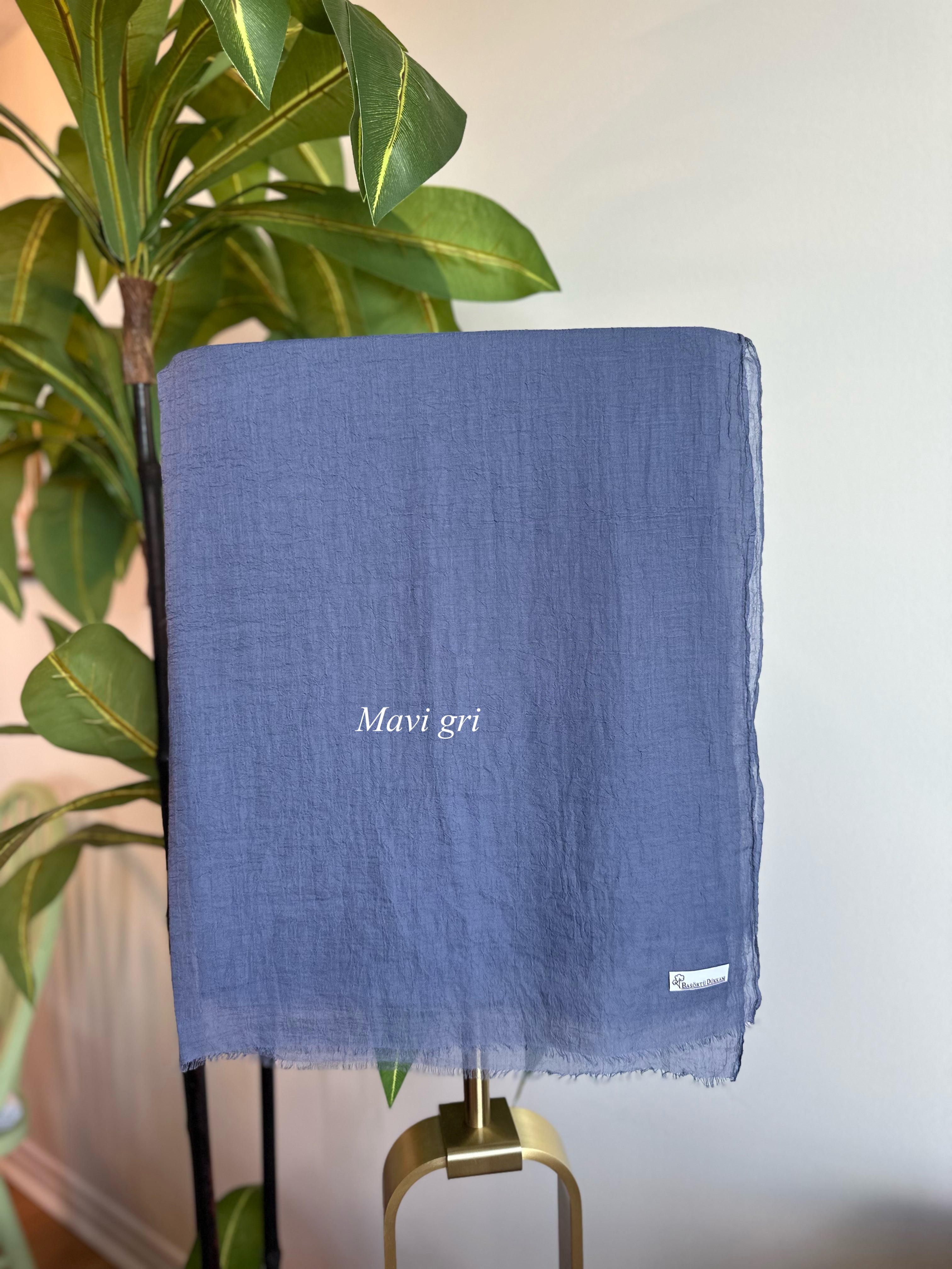 Relax Hijab - Blue Grey