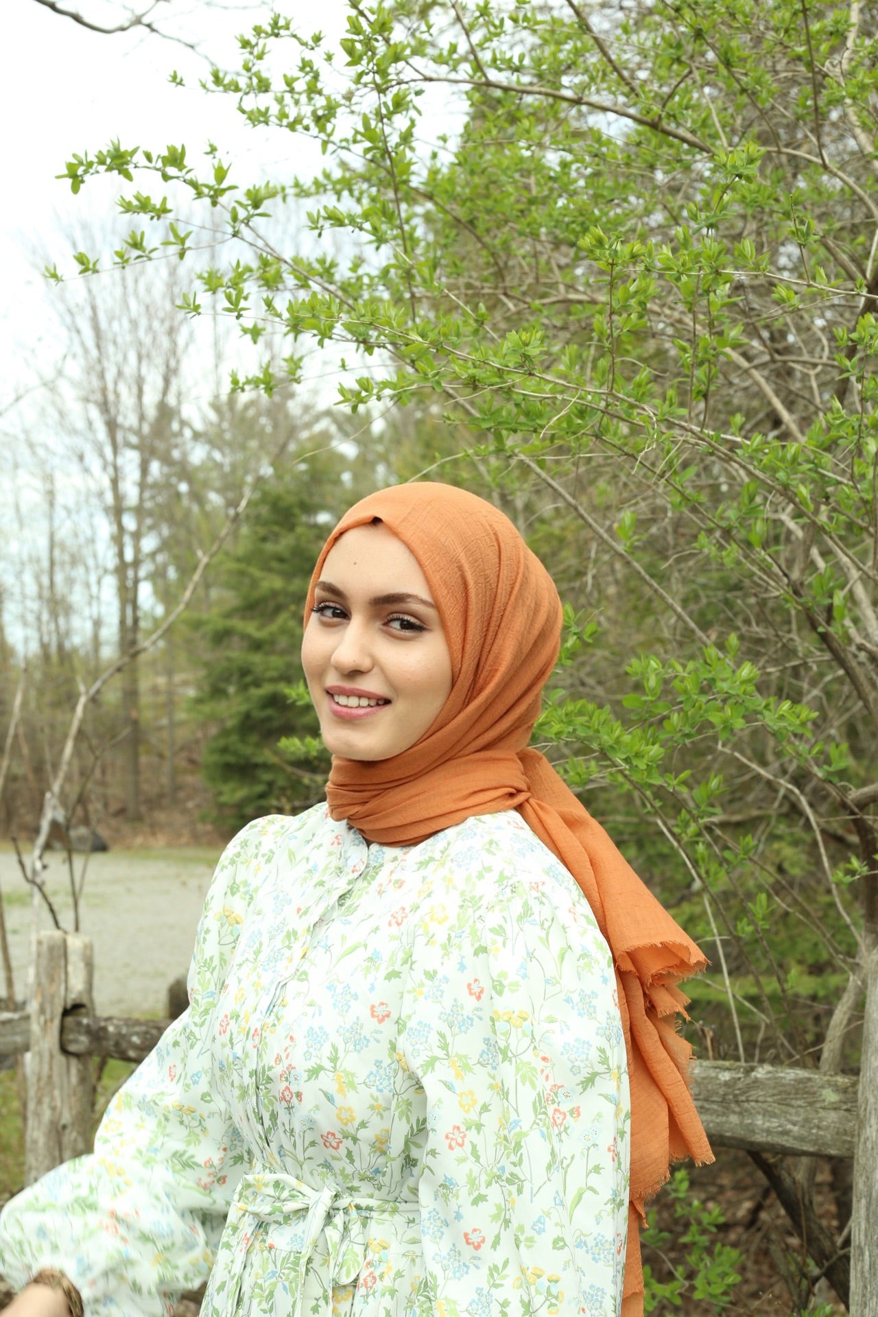 Relax Hijab - Dark Terracotta