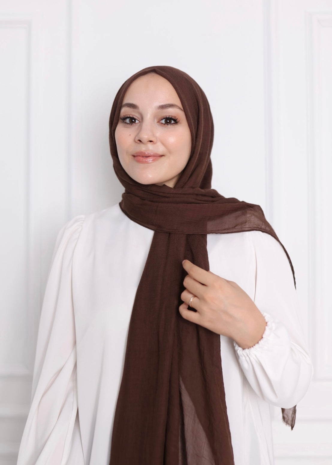 Relax Hijab - Dark Brown