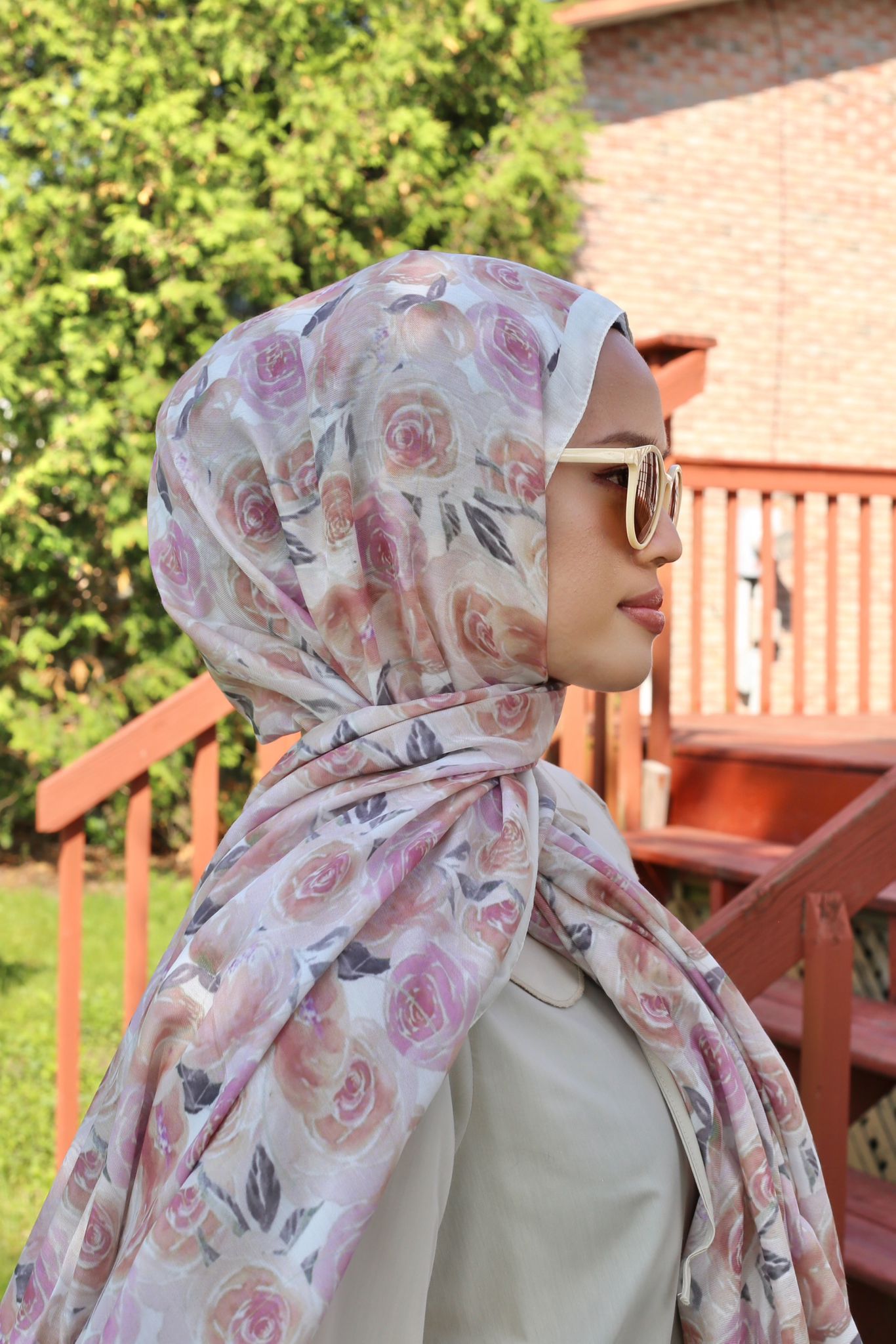 Rose Hijab - Pearl Pink