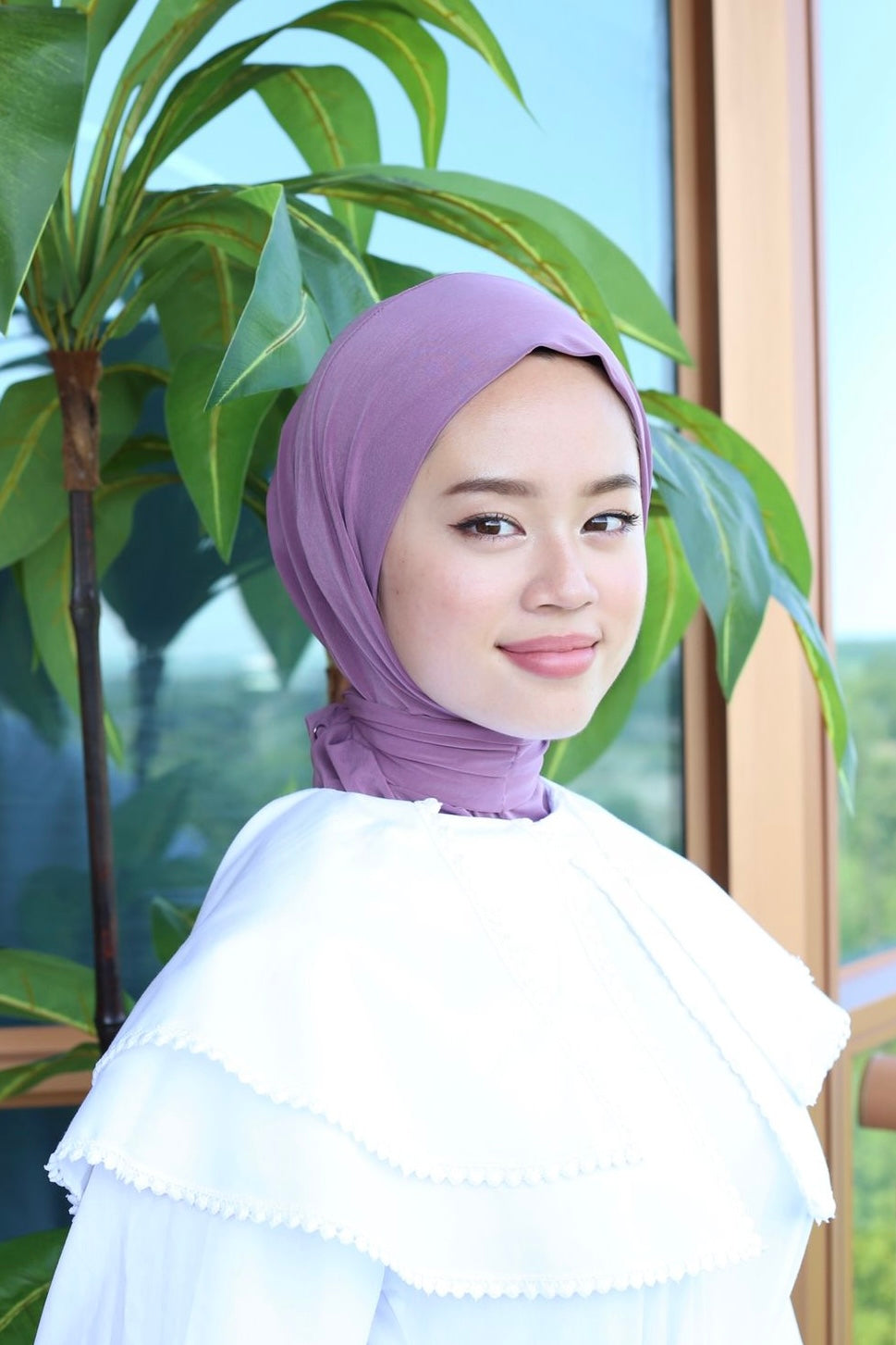 Athletic Hijab - Pink Lilac