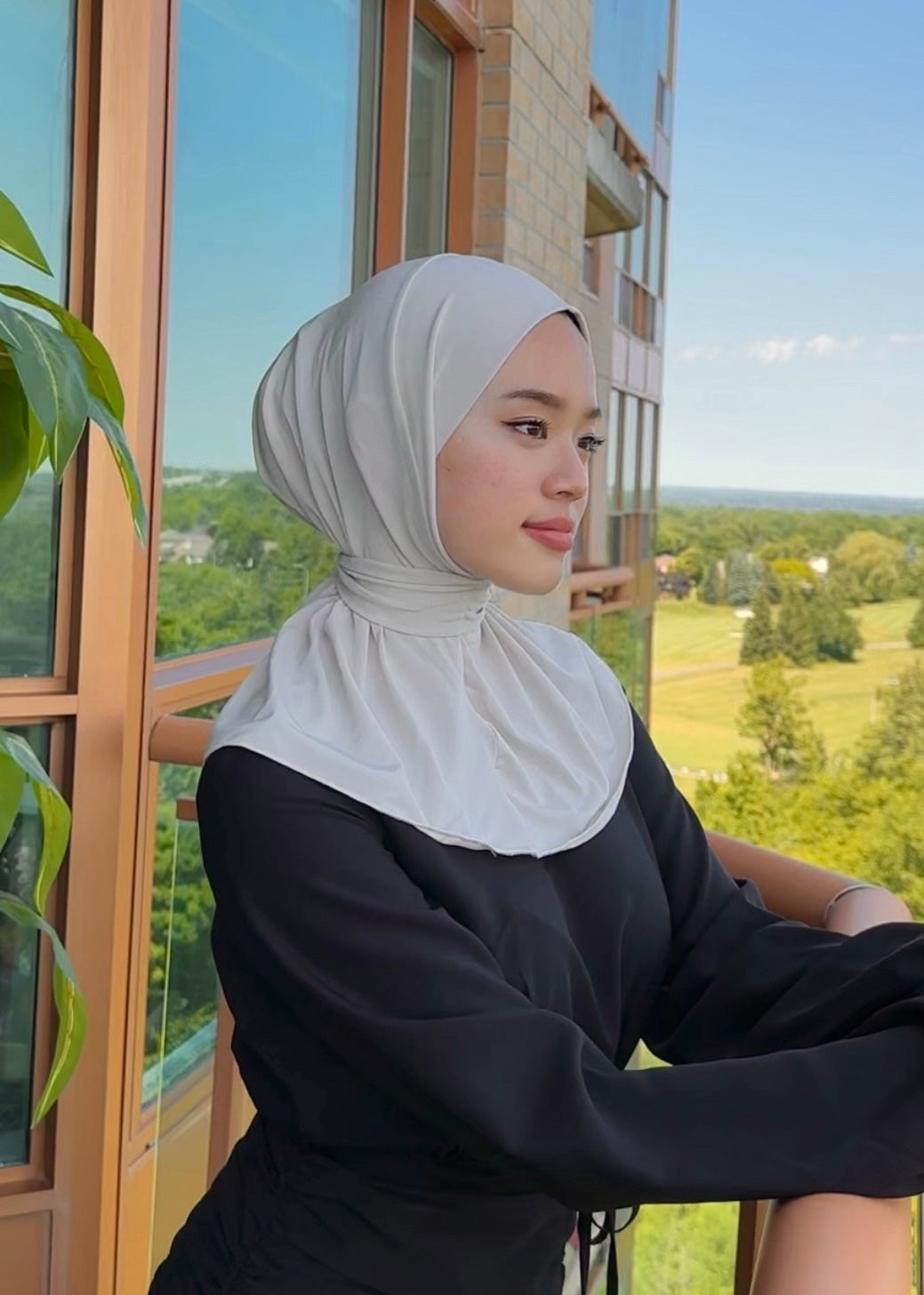 Athletic Hijab - Vanilla