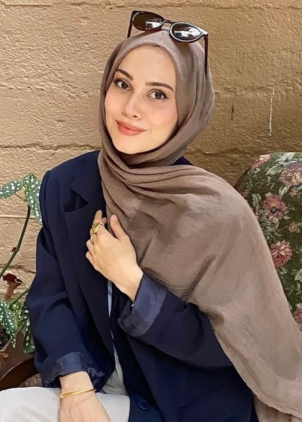 Relax Hijab - Dark Taupe