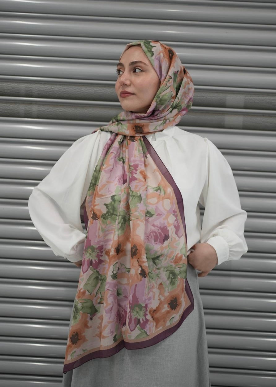 Velora Hijab - Plum