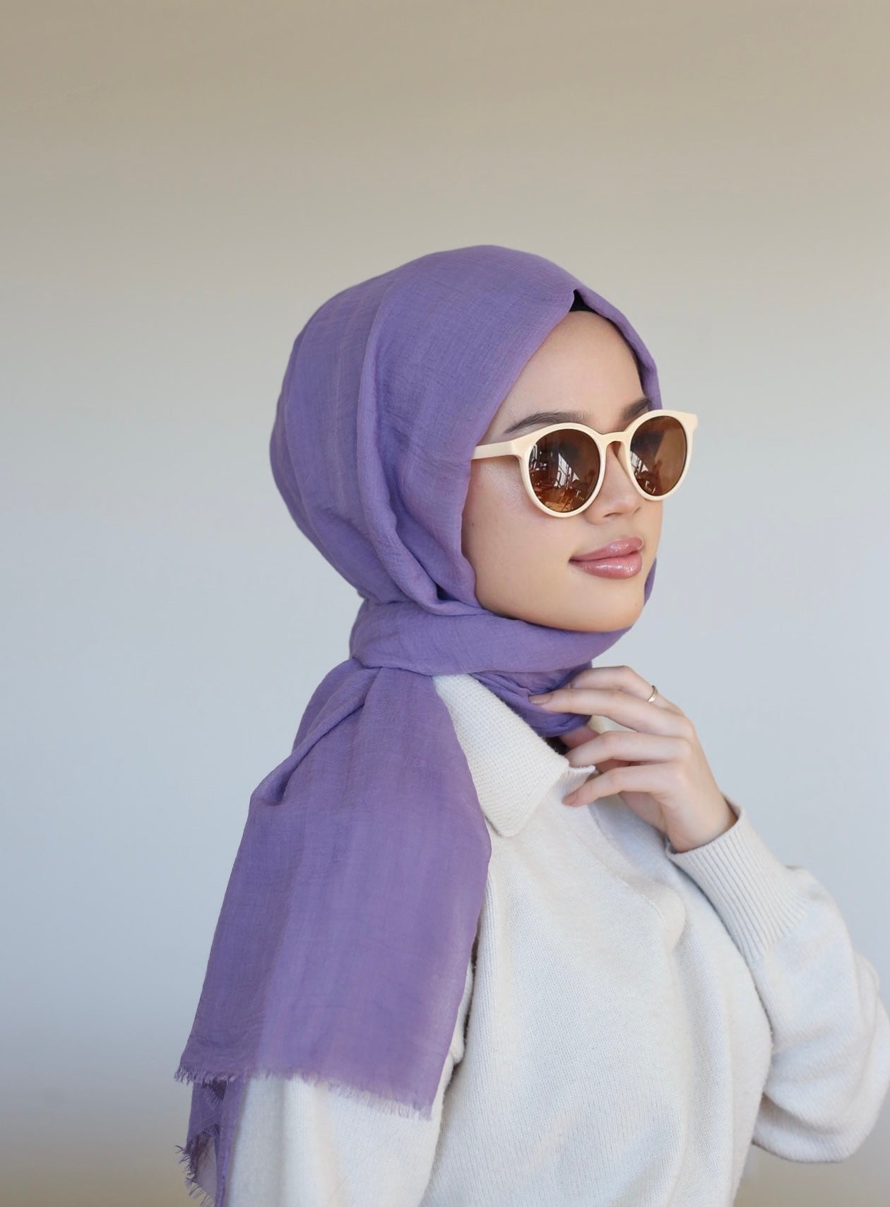 Relax Hijab - Hyacinth
