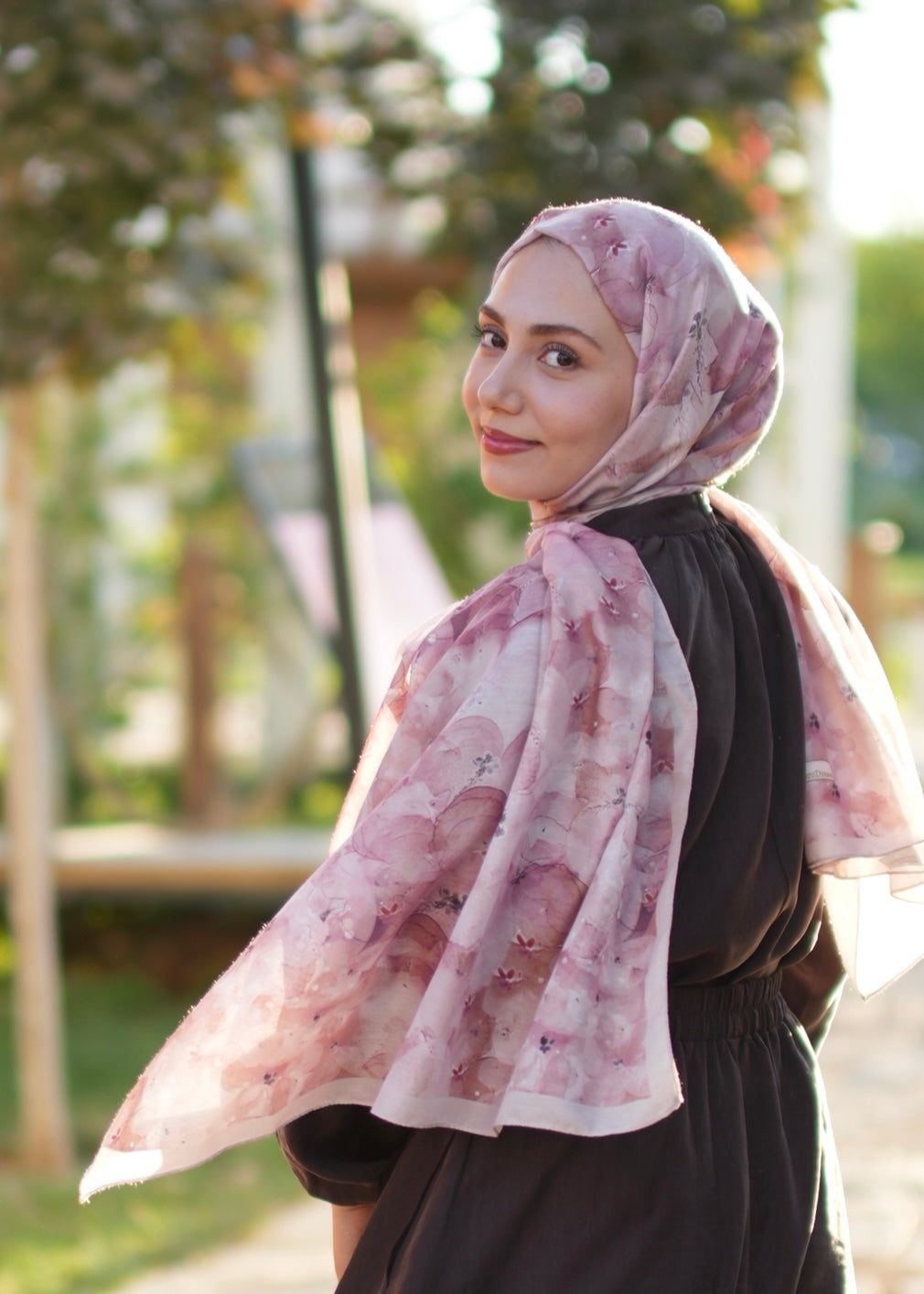 Delora Hijab - Pink Taupe