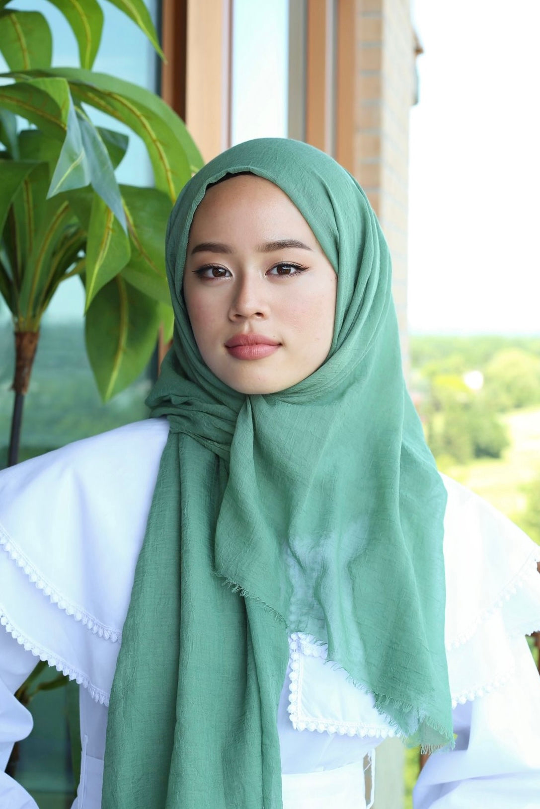 Relax Hijab - Apple Green