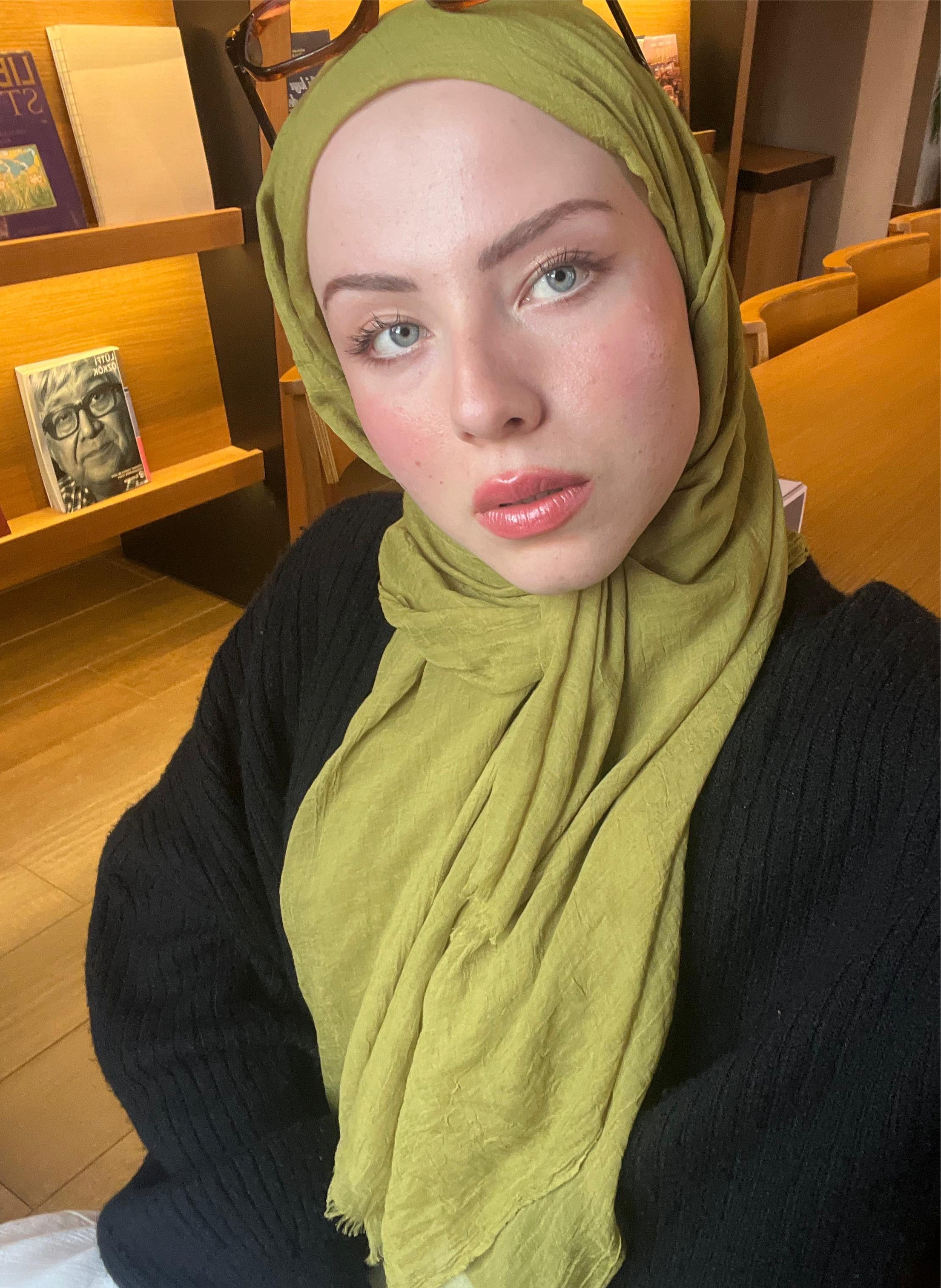 Relax Hijab - Olive Green