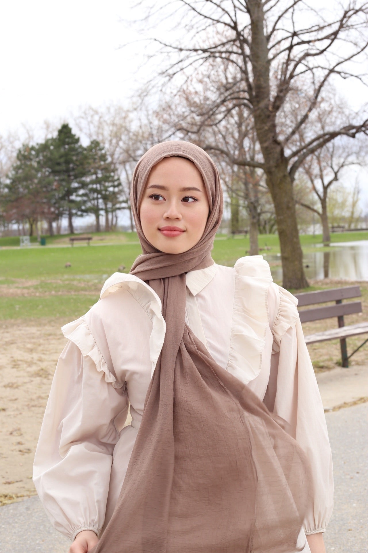 Relax Hijab - Taupe