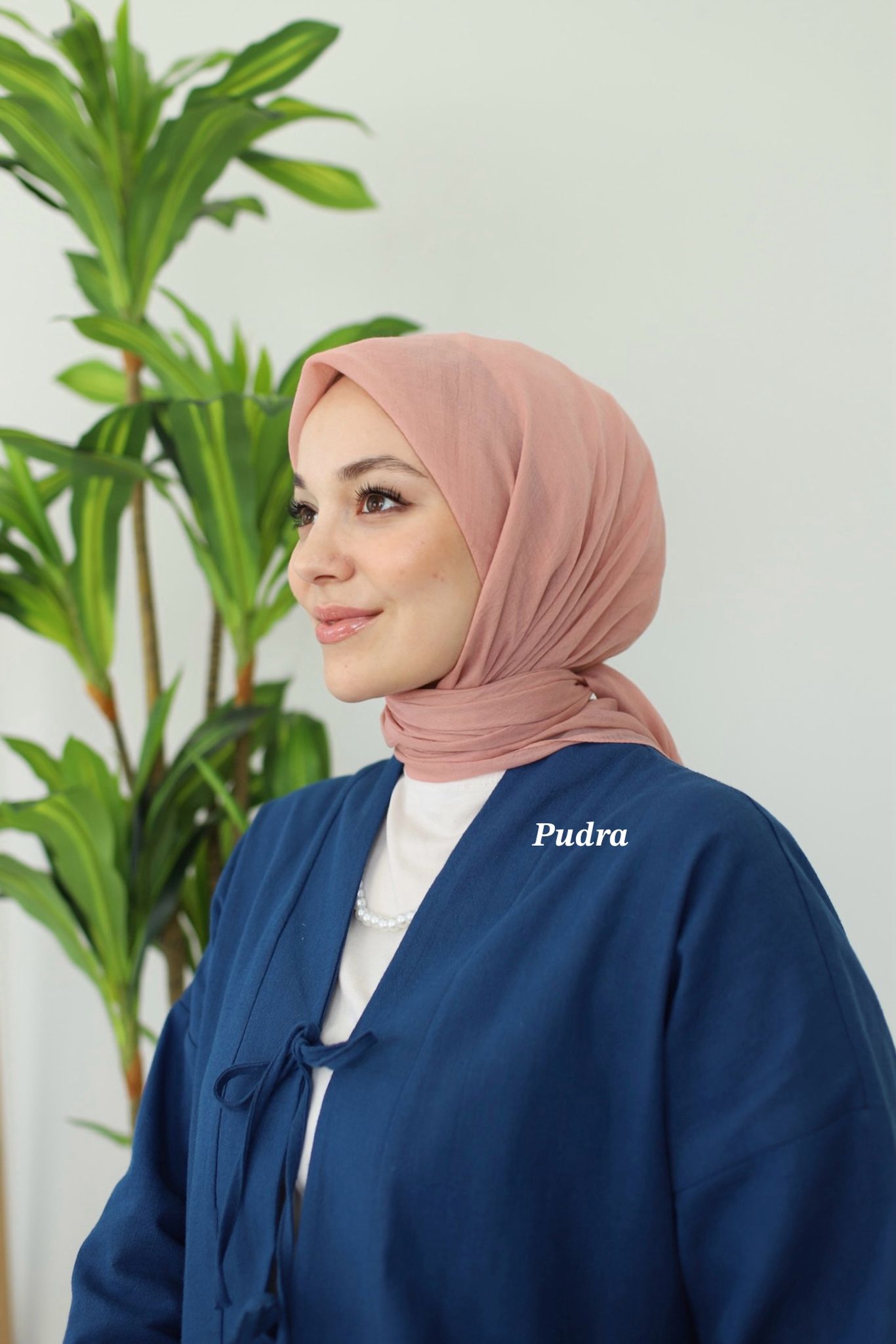 Relax Square Scarf - Powder